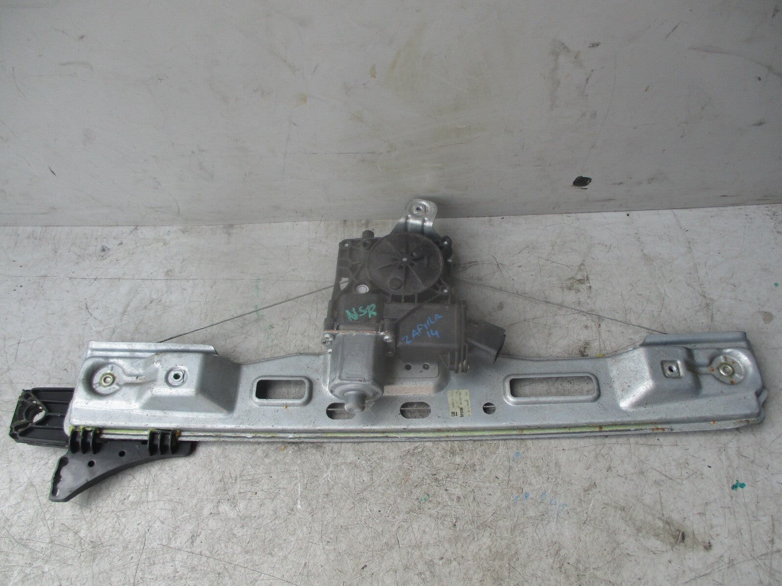 2014 VAUXHALL ZAFIRA C MK3 NSR PASSENGER REAR WINDOW MOTOR REGULATOR 915368104