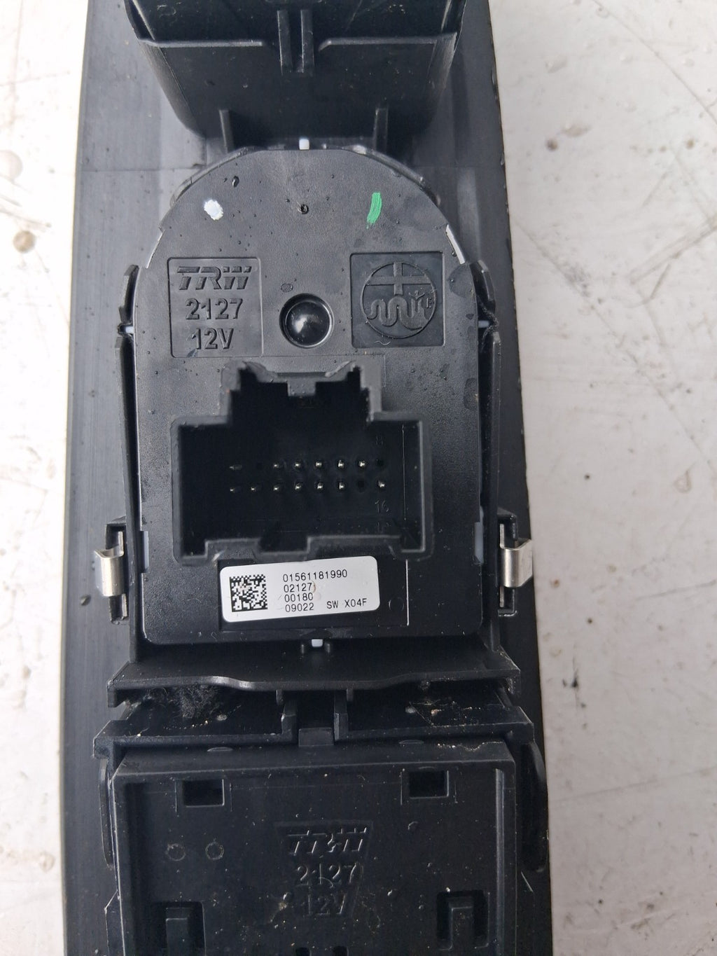 2022 ALFA ROMEO STELVIO 4Q OSF DRIVER SIDE FRONT WINDOW CONTROL SWITCH 186102951