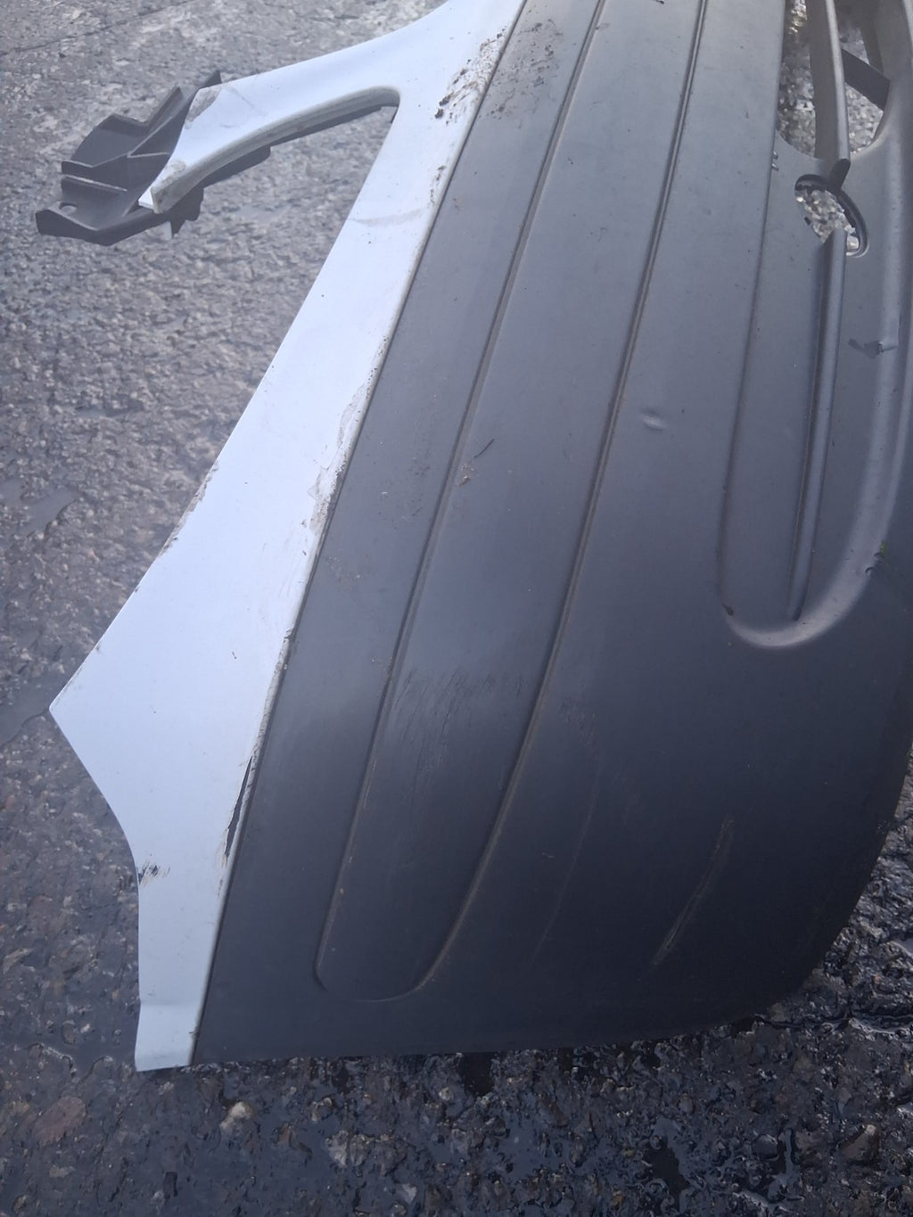 2007 MERCEDES BENZ VITO W639 FRONT BUMPER WHITE