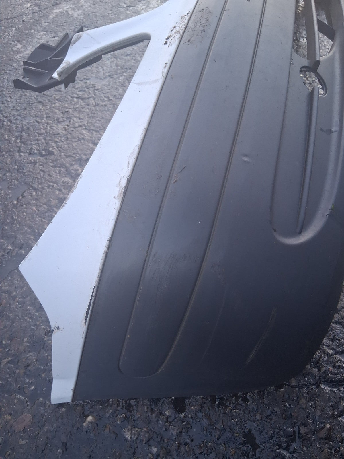 2007 MERCEDES BENZ VITO W639 FRONT BUMPER WHITE