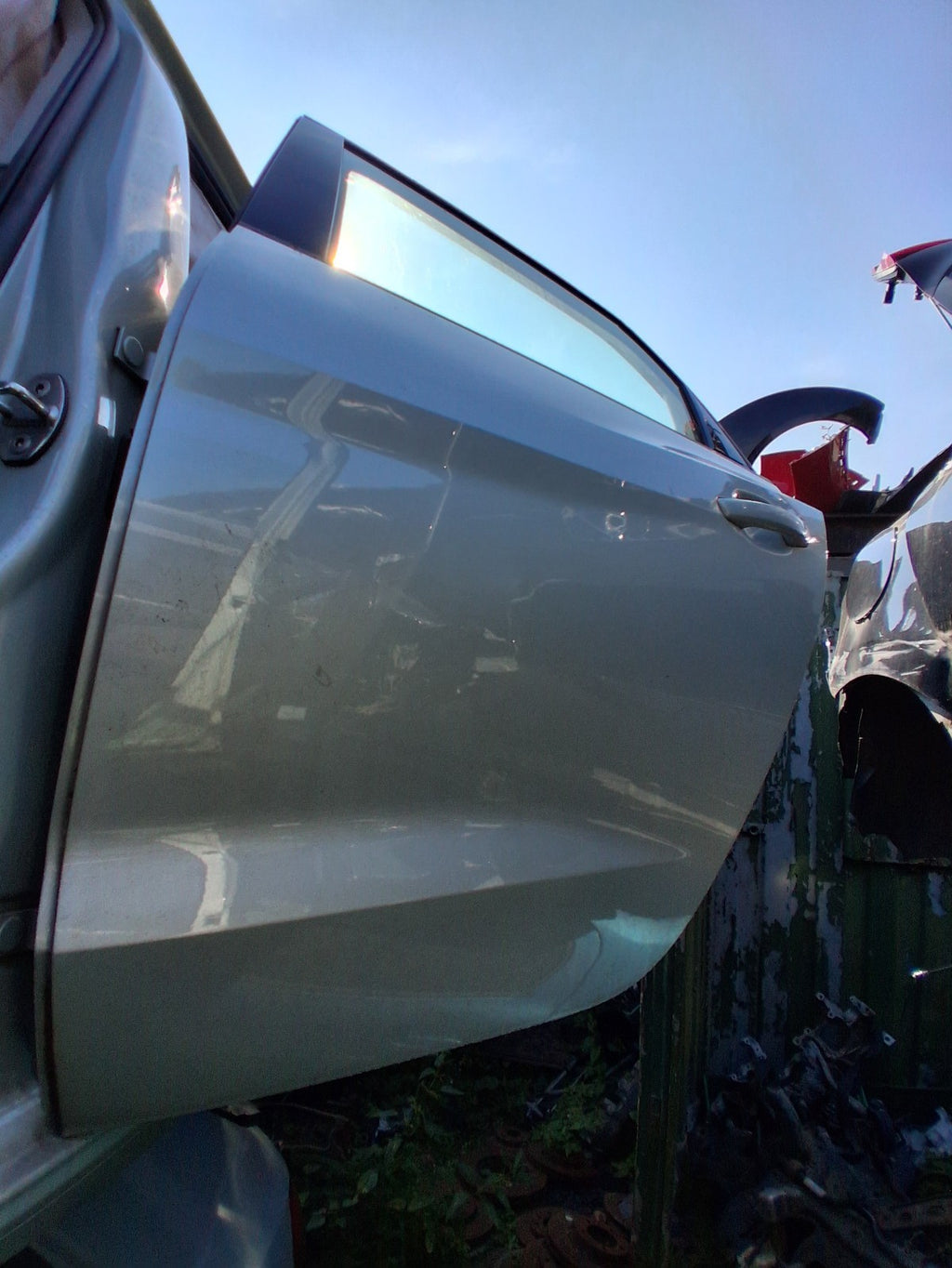 2023 AUDI A1 GB MK2 HATCH NSR PASSENGER SIDE REAR BARE DOOR DEW SILVER MET LX7E