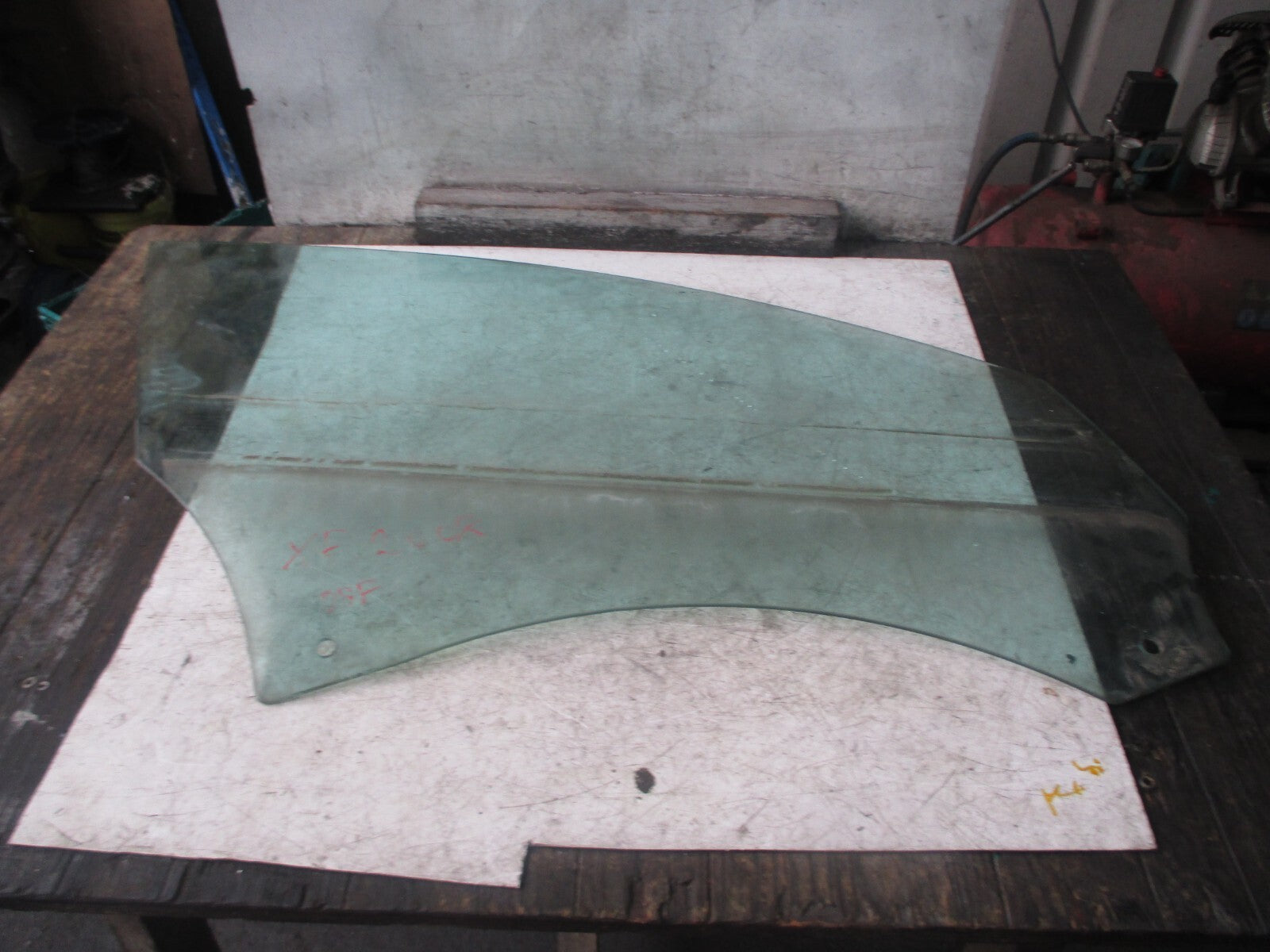 JAGUAR XF 2008 5 DOOR OSF DRIVER SIDE FRONT DOOR WINDOW GLASS