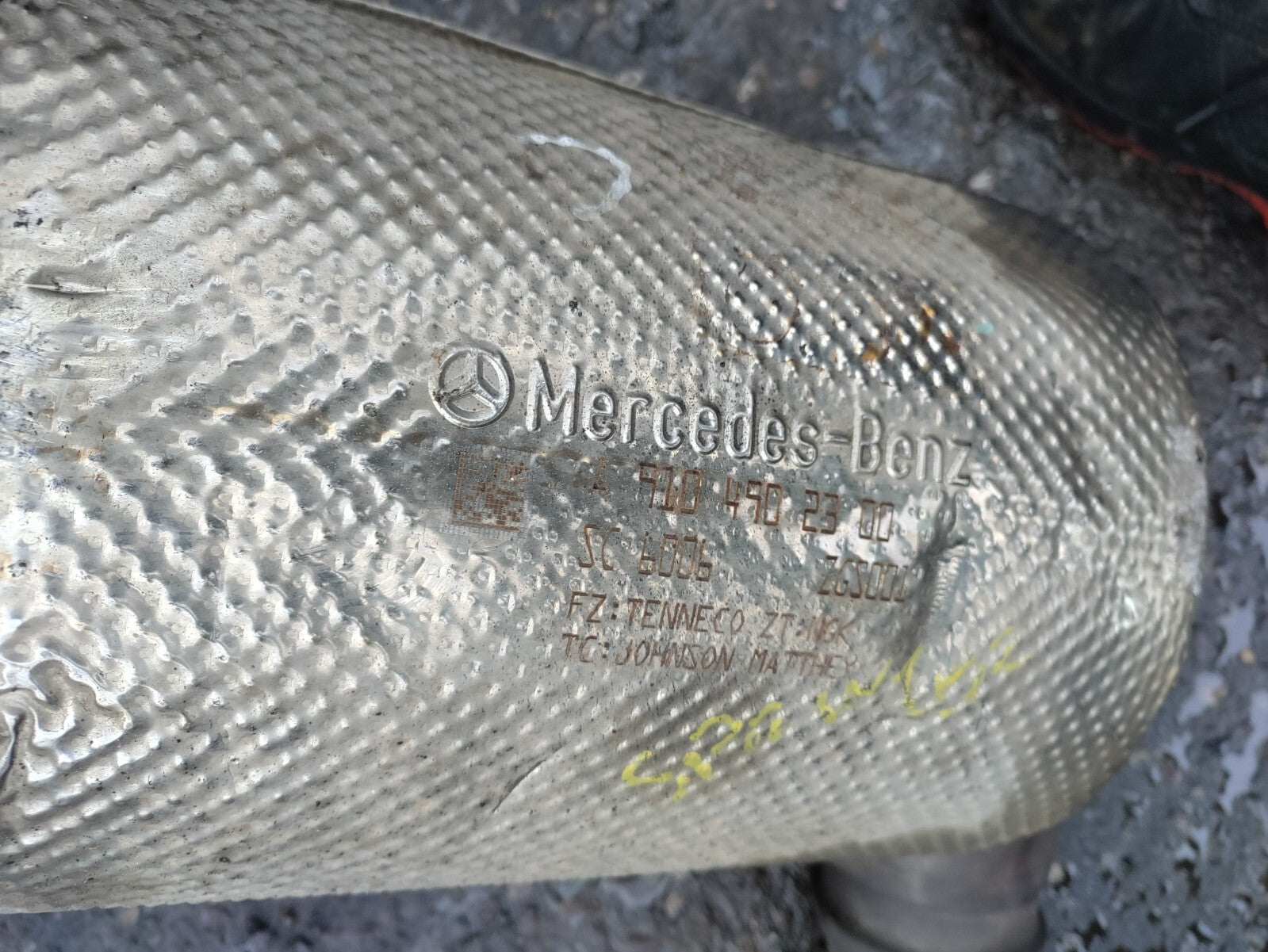 2021 MERCEDES SPRINTER W907 2.1 DIESEL DPF DIESEL PARTICULATE FILTER A9104902300