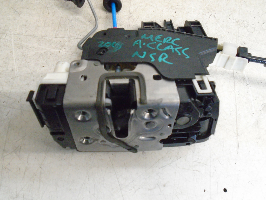 MERCEDES-BENZ A-CLASS 2016 W176 NSR REAR PASSENGER SIDE DOOR LOCK MECHANISM