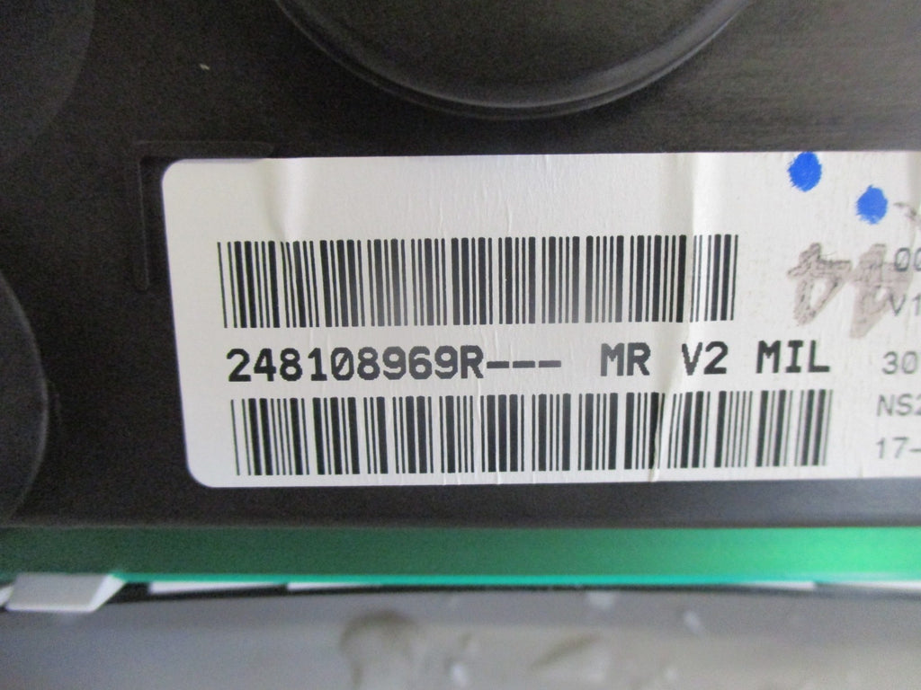 DACIA SANDERO 2015 ELECTRIC SPEEDO METER INSTRUMENT CLUSTER 248108969R