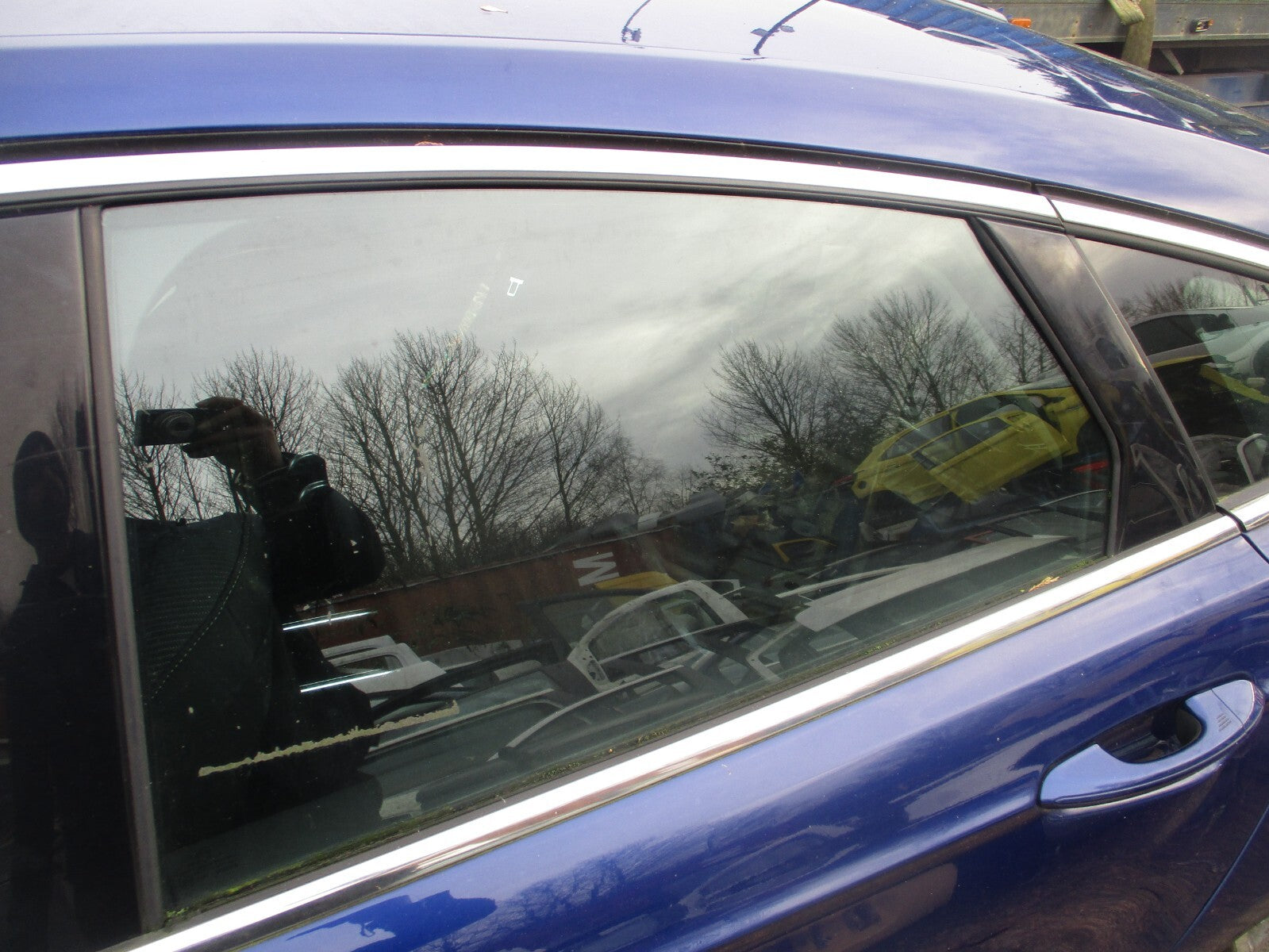 2017 FORD MONDEO MK5 HATCHBACK NSR PASSENGER SIDE REAR MAIN WINDOW GLASS
