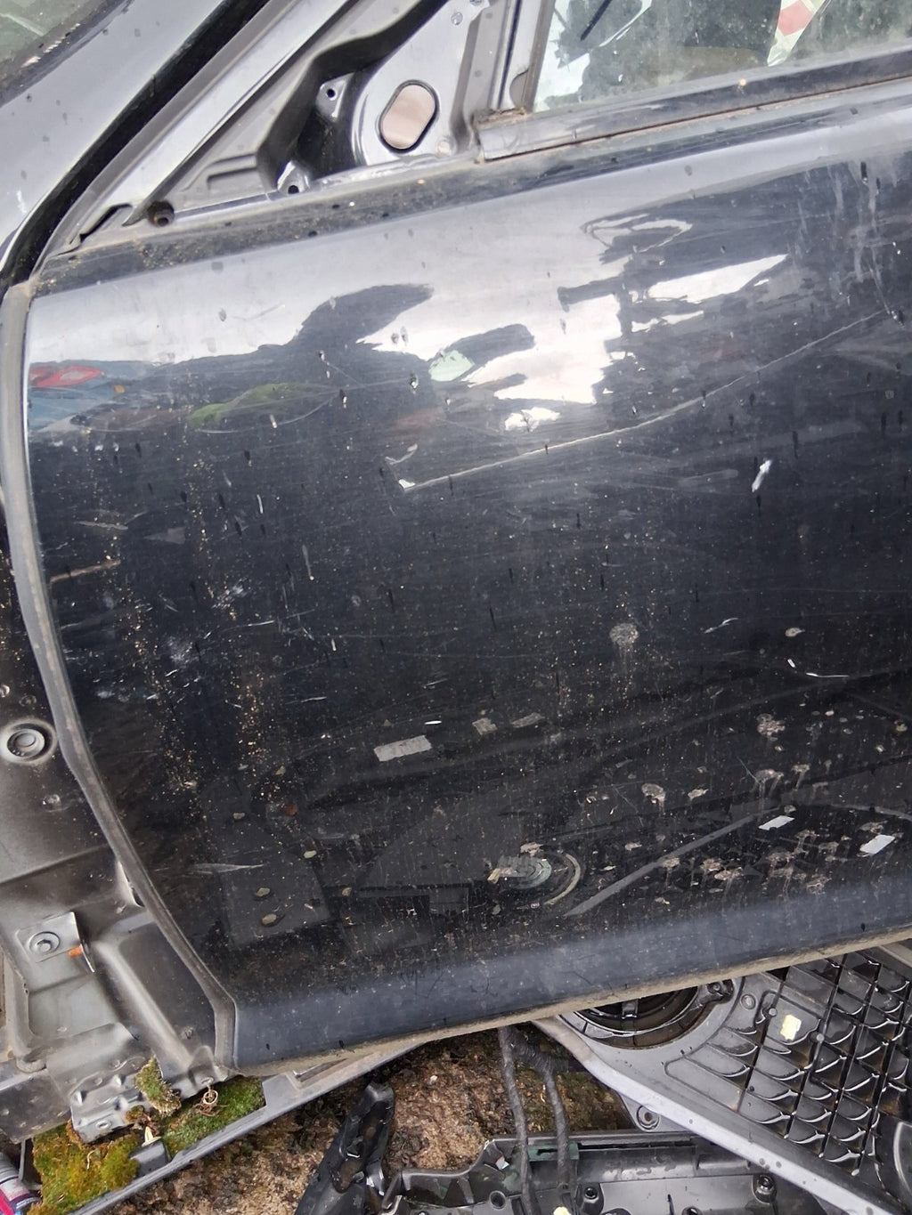 2015 JAGUAR XF X250 FACELIFT NSF PASSENGER SIDE FRONT LEFT DOOR SHELL BLACK