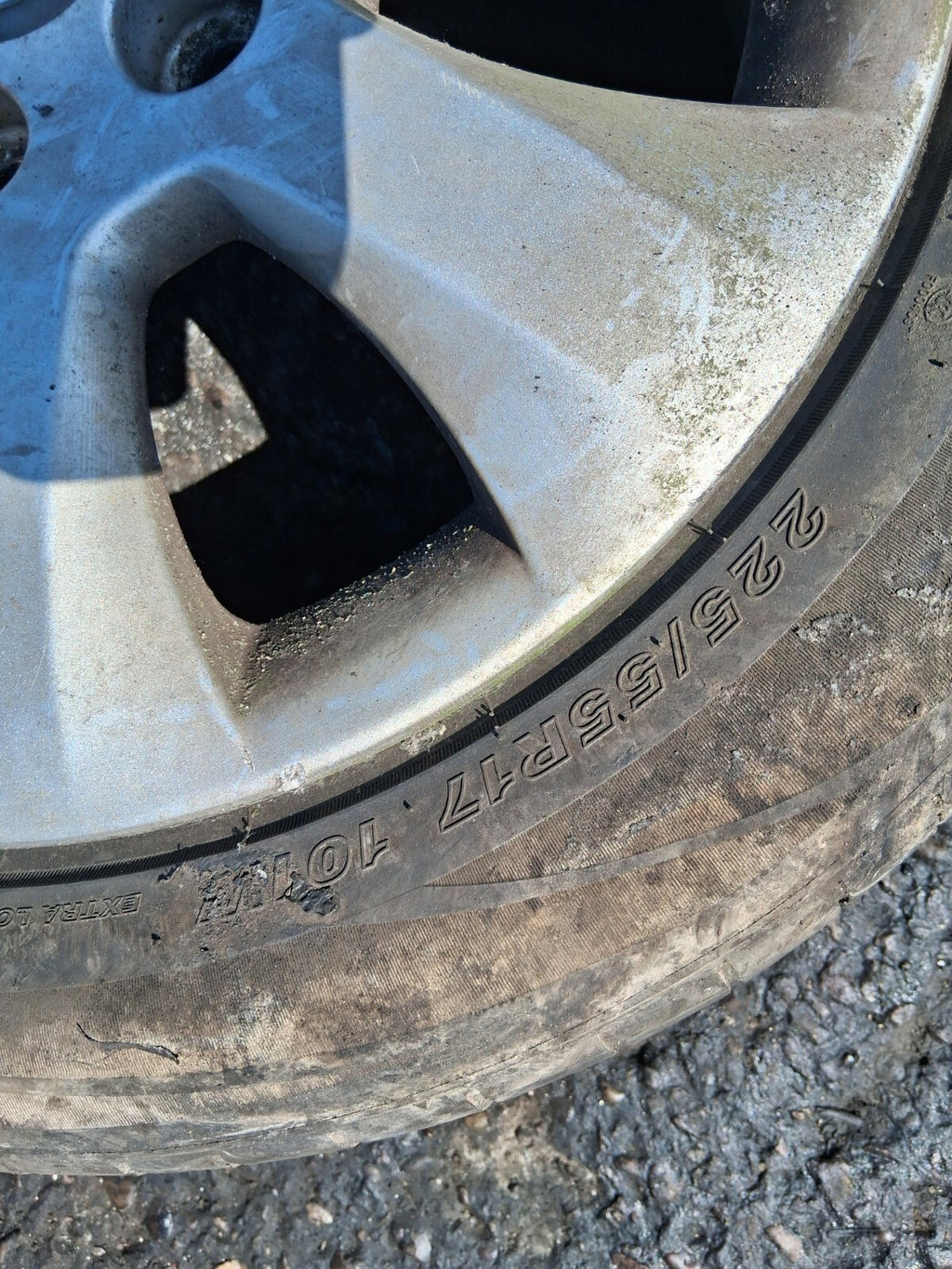 VAUXHALL INSIGNIA A MK1 2015 17 INCH ALLOY WHEEL WITH TYRE 225/55R17