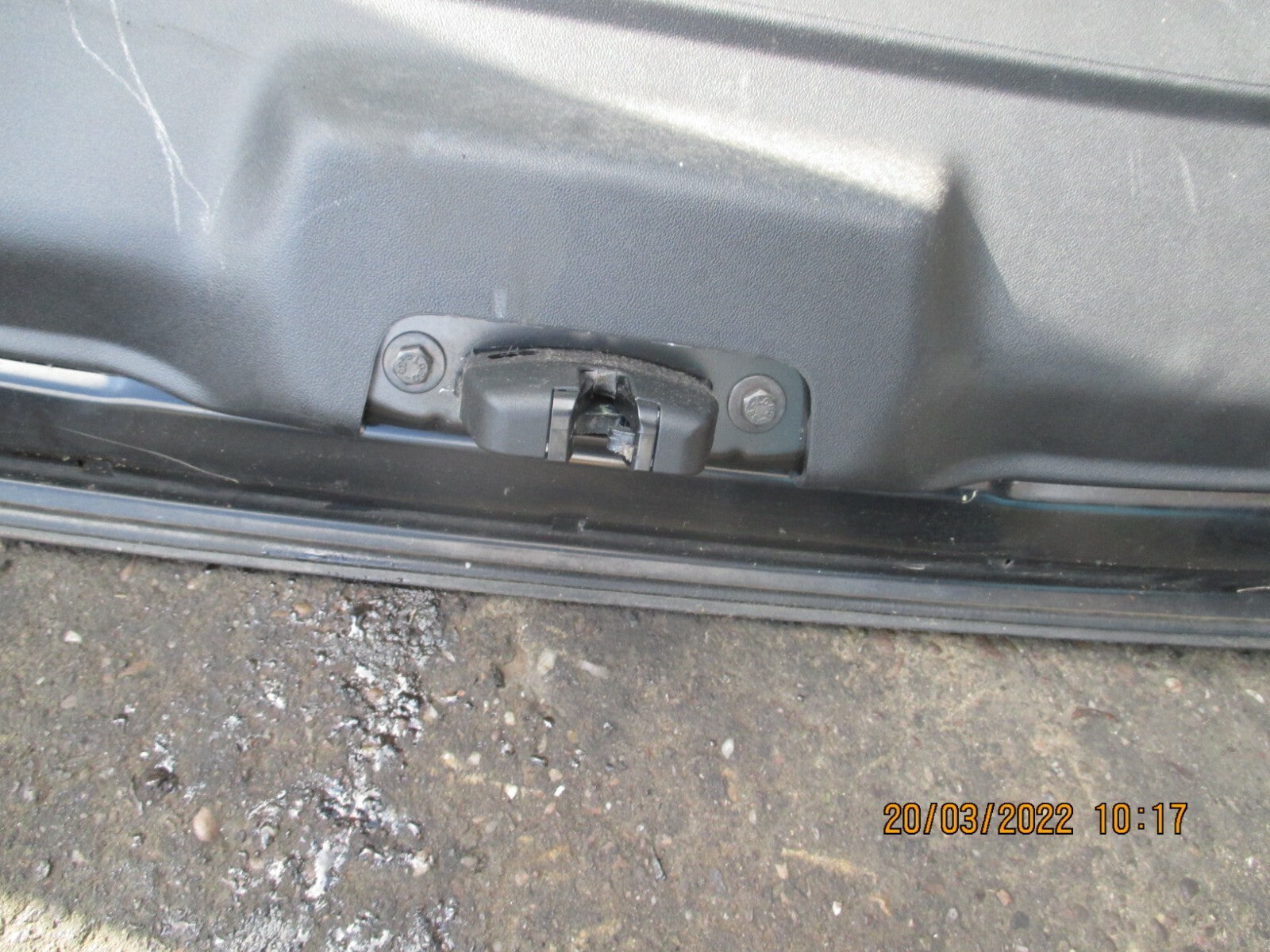 PEUGEOT 208 2016 MK1 REAR COMPLETE TAILGATE BLACK