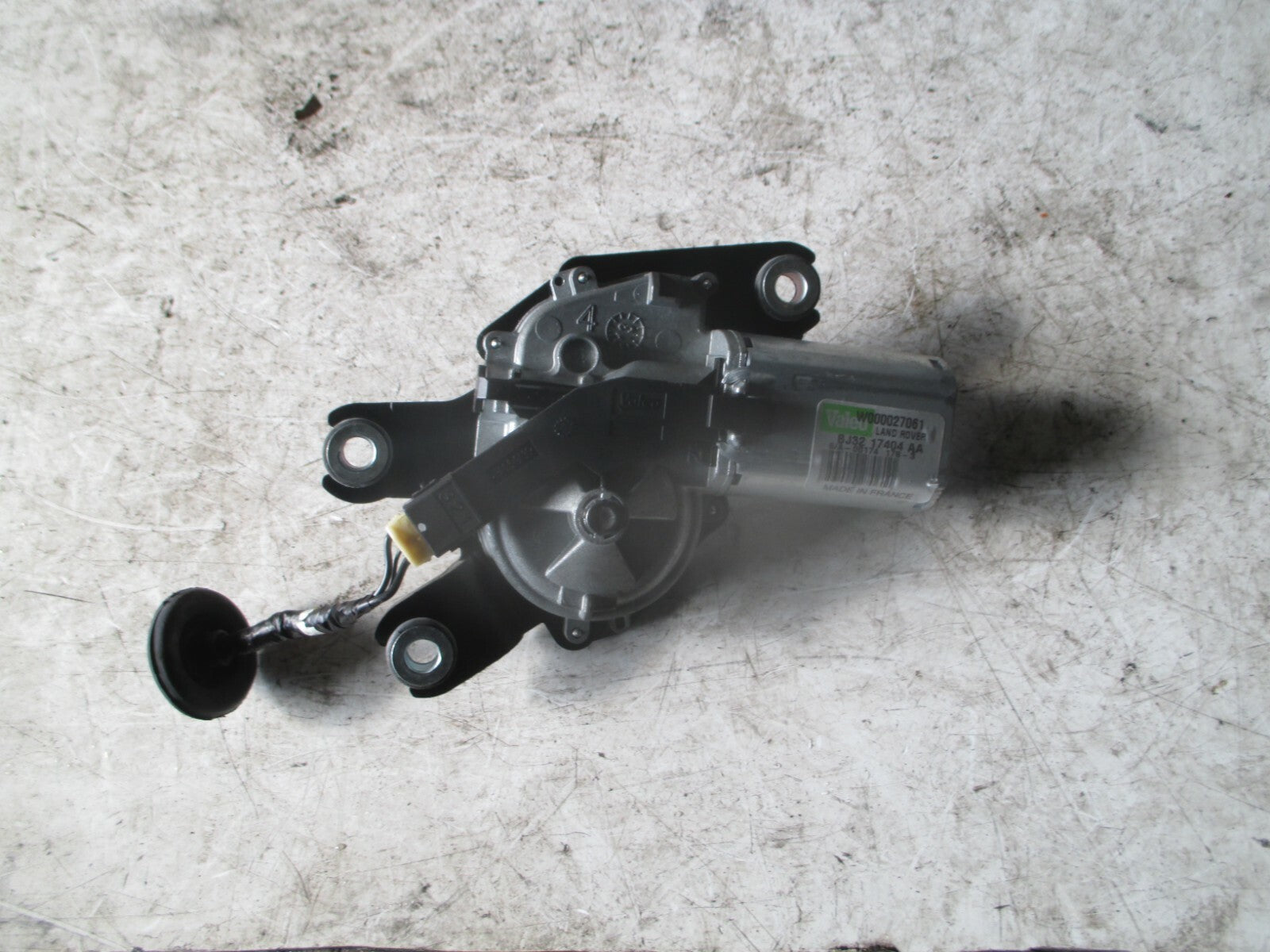 RANGE ROVER EVOQUE 2013 L538 REAR WIPER MOTOR BJ3217404