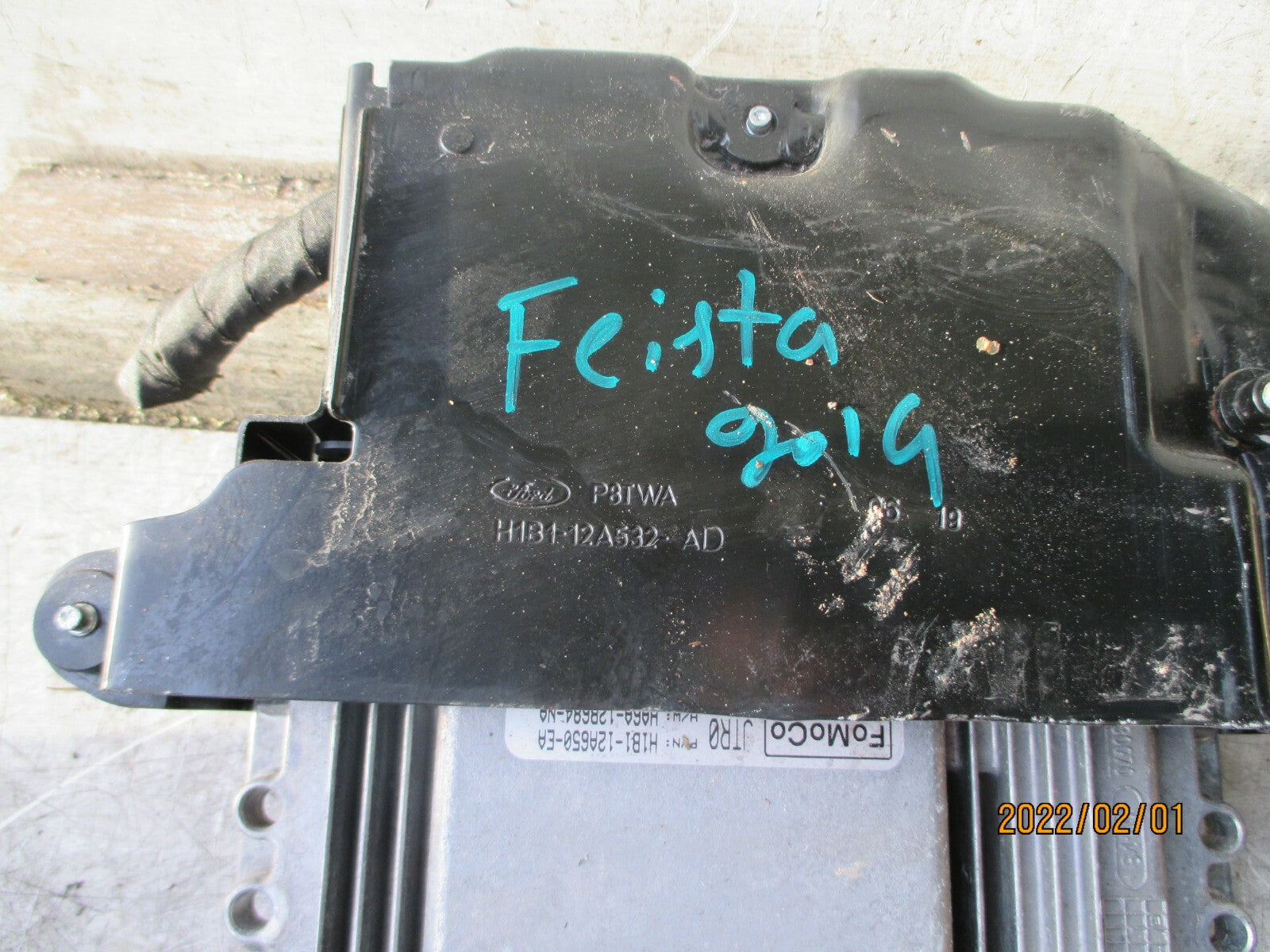 FORD FIESTA MK8 2019 1.0 PETROL ECOBOOST ECU ENGINE CONTROL MODULE H1B112A650EA
