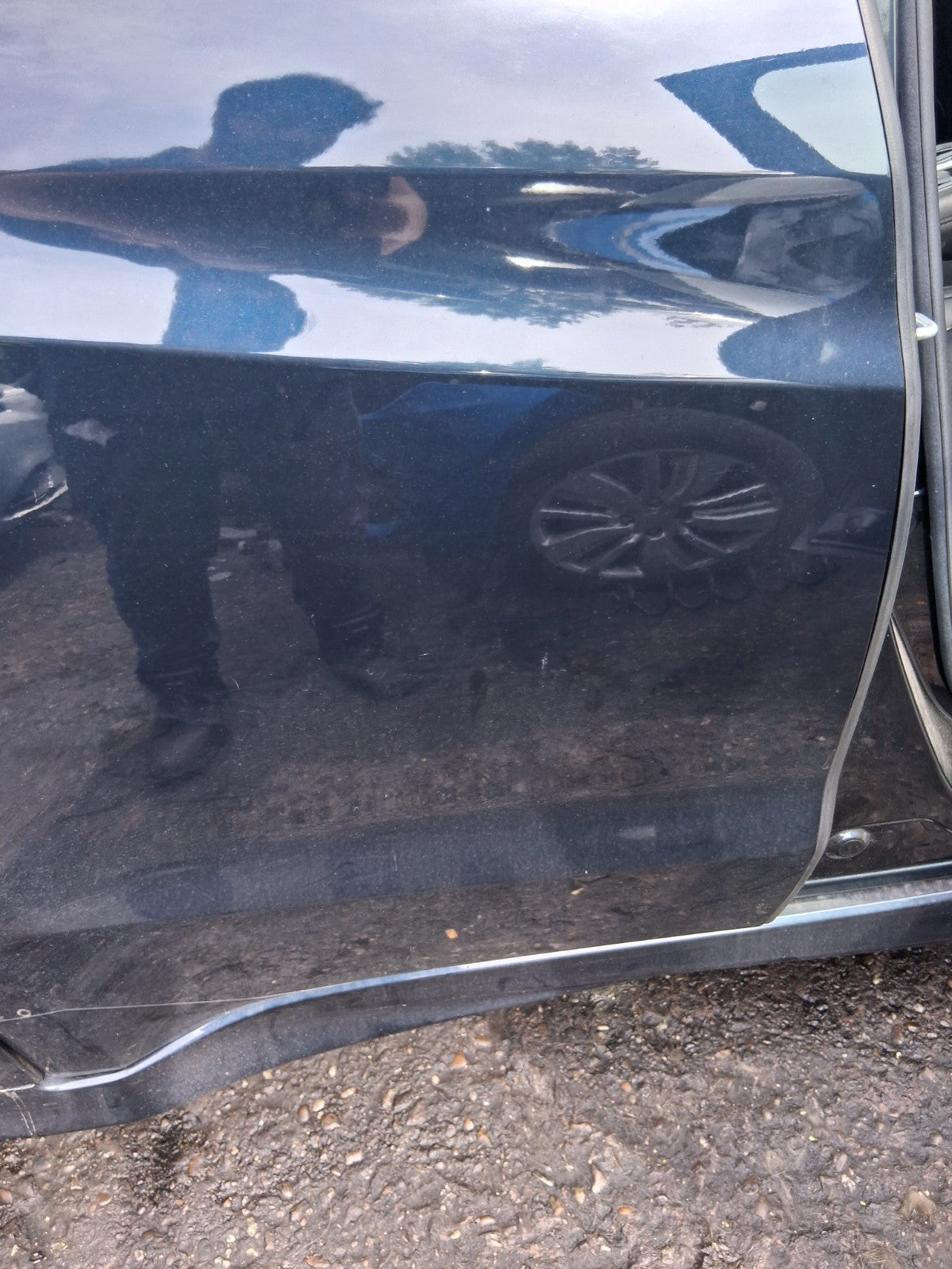 2020 HONDA HR-V FACELIFT OSR DRIVER SIDE REAR BARE DOOR MIDNIGHT BLUE B610M