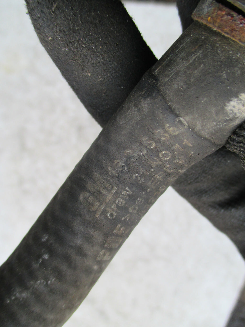 VAUXHALL CORSA E 2016 COOLANT PIPE HOSE 13355360