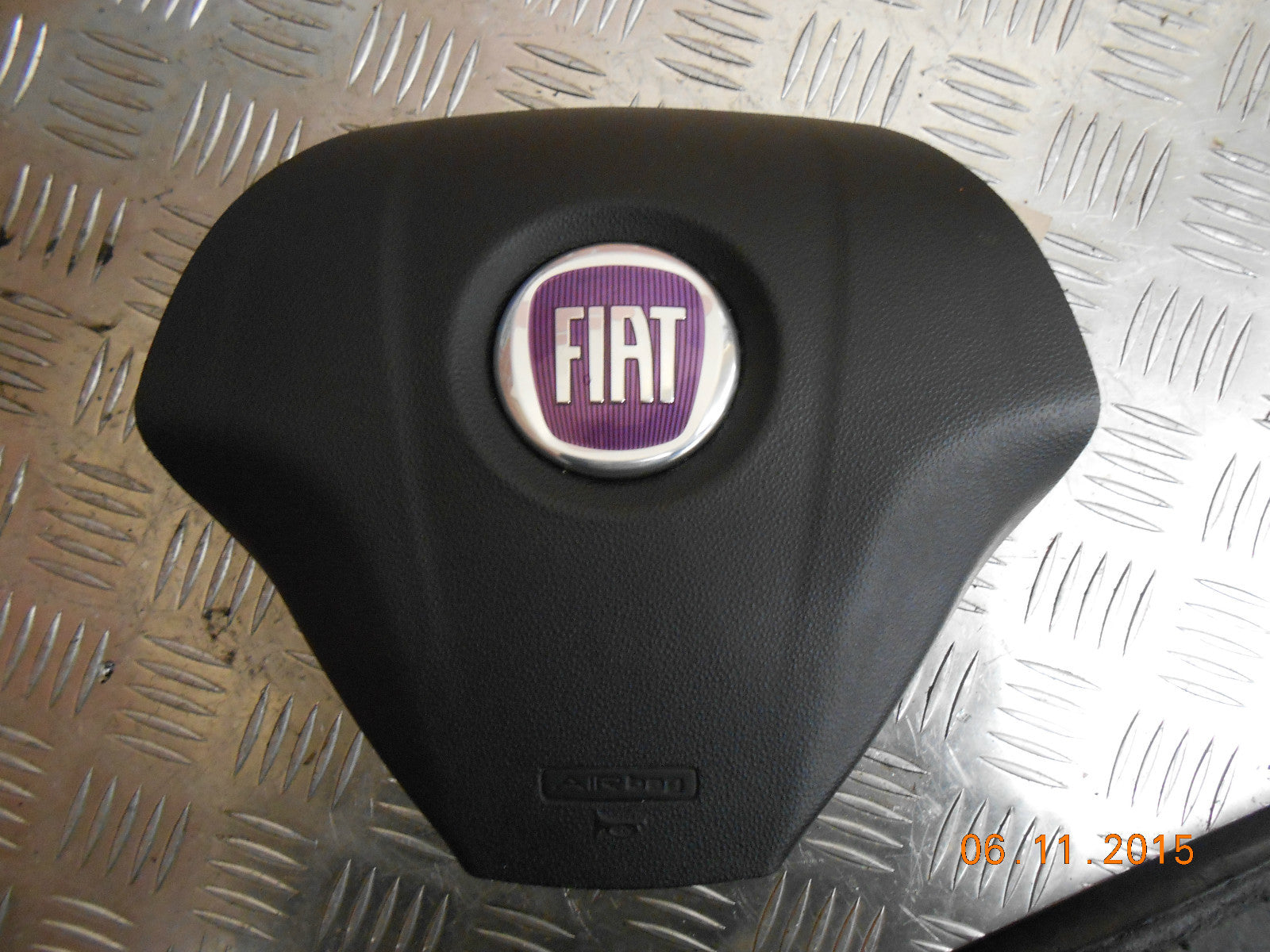 FIAT BRAVO MK2 2007 OS DRIVER SIDE STEERING WHEEL SAFETY BAG UNIT 07354615250