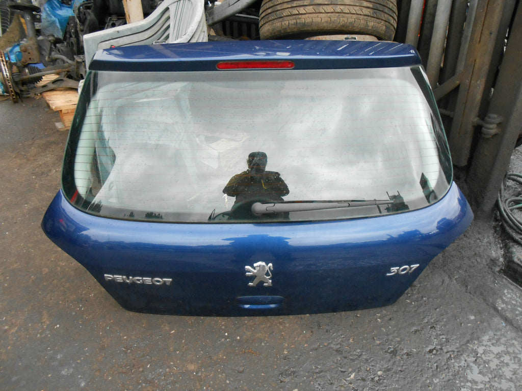 PEUGEOT 307 2003 HATCHBACK COMPLETE BOOTLID TAILGATE EGED CHINA BLUE