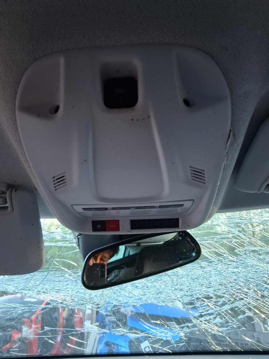 2022 VAUXHALL CROSSLAND INTERIOR ROOF READING COURTESY LIGHT