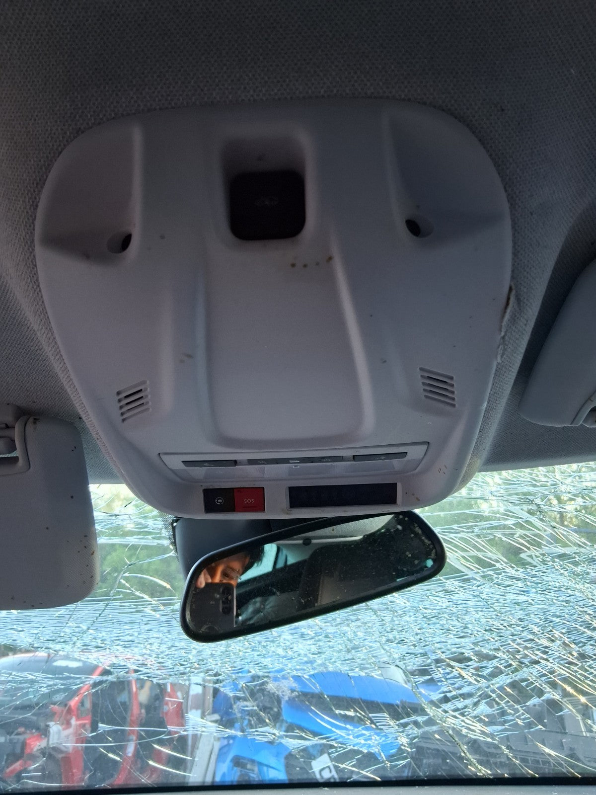 2022 VAUXHALL CROSSLAND INTERIOR ROOF READING COURTESY LIGHT