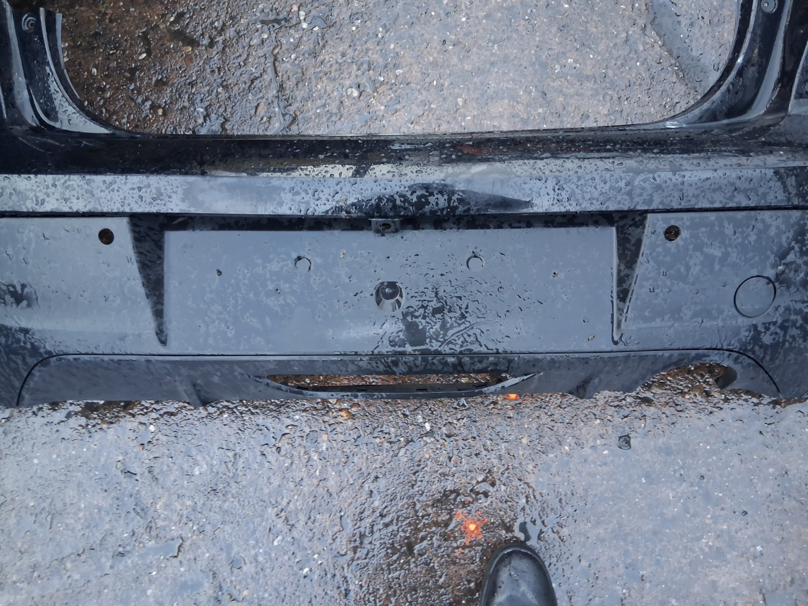 2017 PEUGEOT 308 MK2 COMPLETE REAR BUMPER BLACK