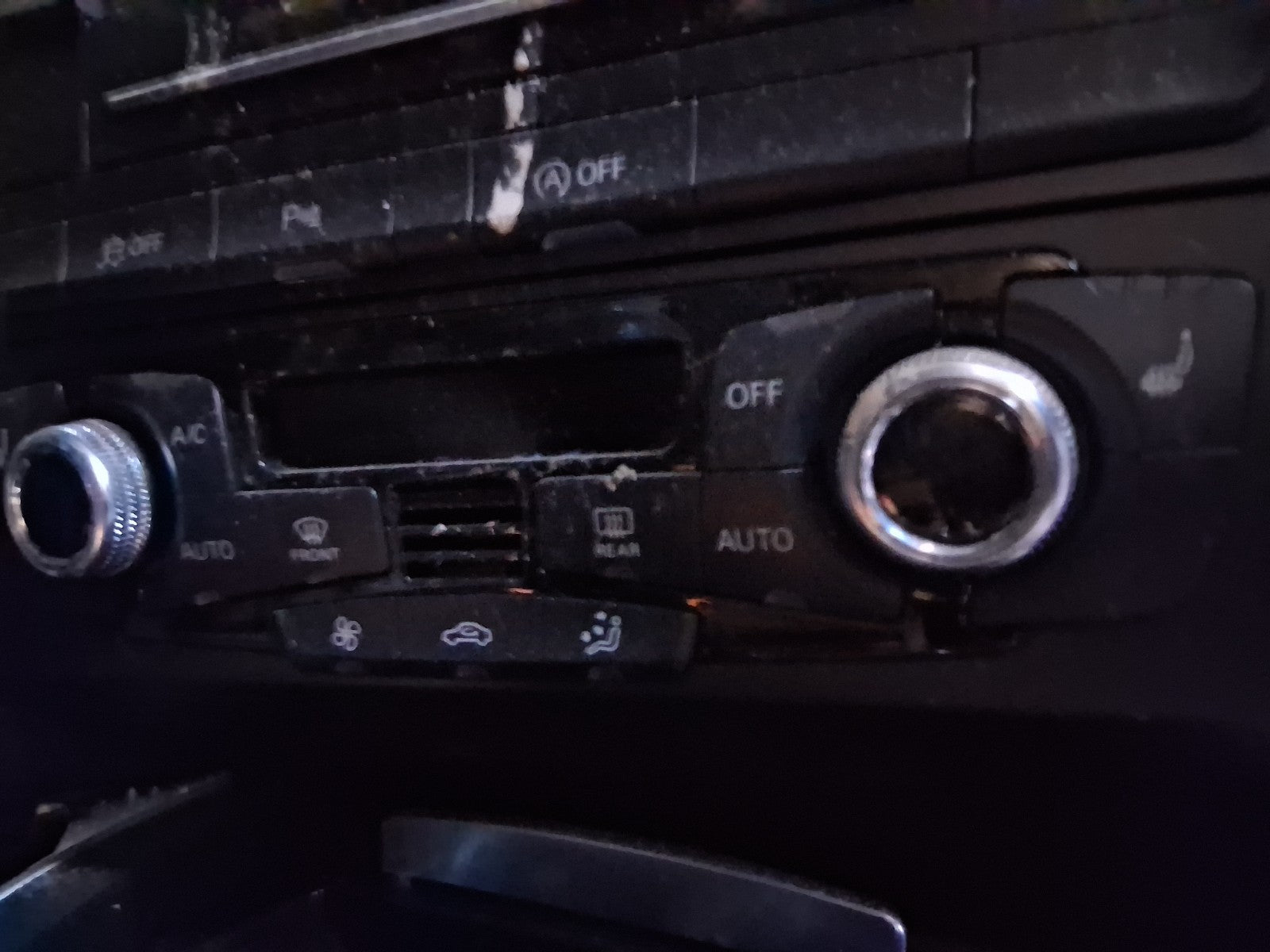2015 AUDI A5 MK1 HATCHBACK AC HEATER CLIMATE CONTROL SWITCH PANEL
