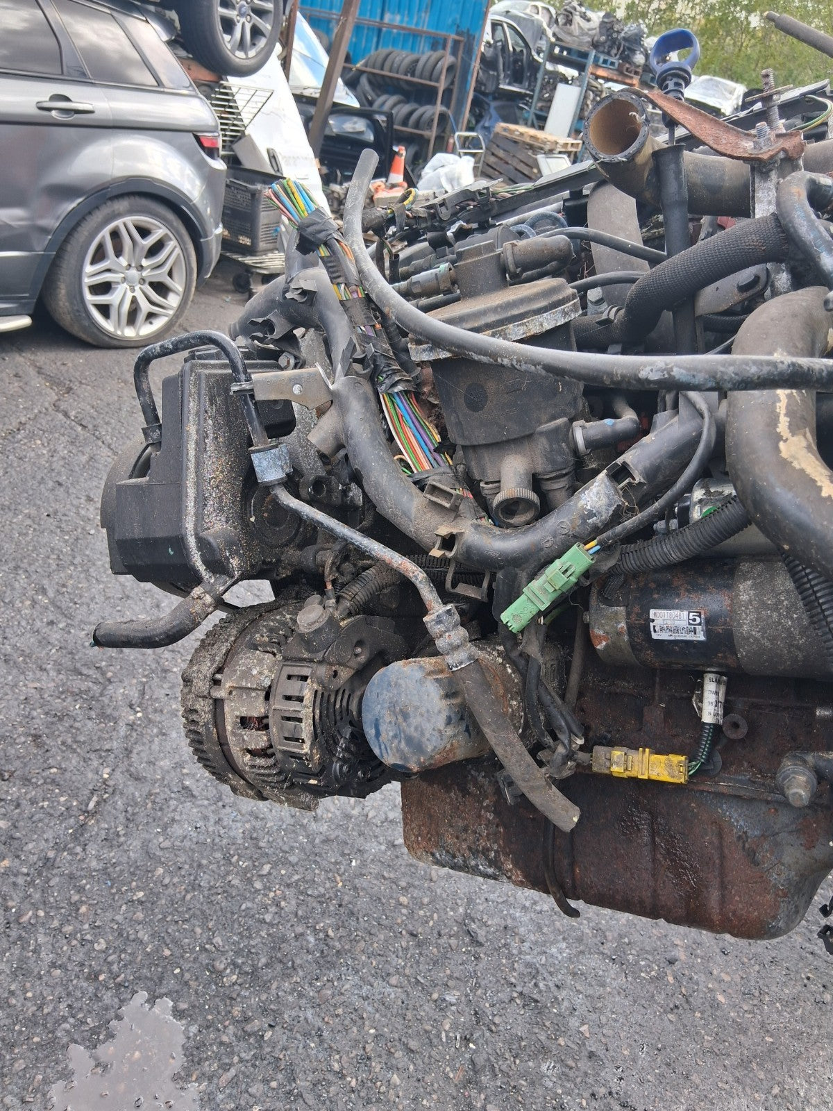 2001 PEUGEOT 206 2.0 DIESEL COMPLETE ENGINE DW10TD RHY 100K MILES