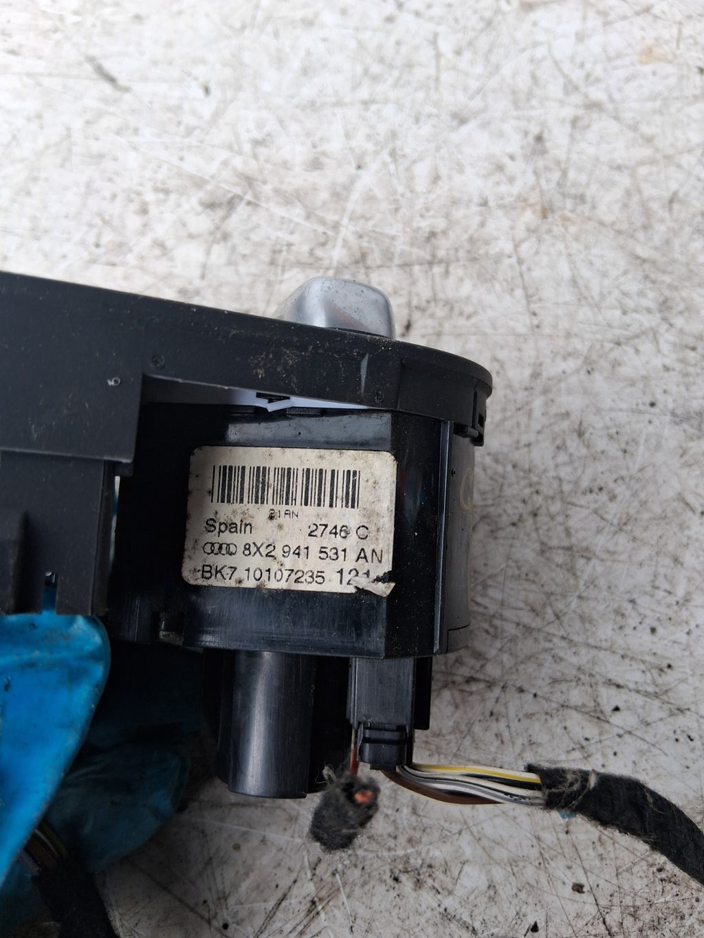 2016 AUDI Q3 HEADLIGHT FOG LIGHT CONTROL SWITCH 8X2941531AN