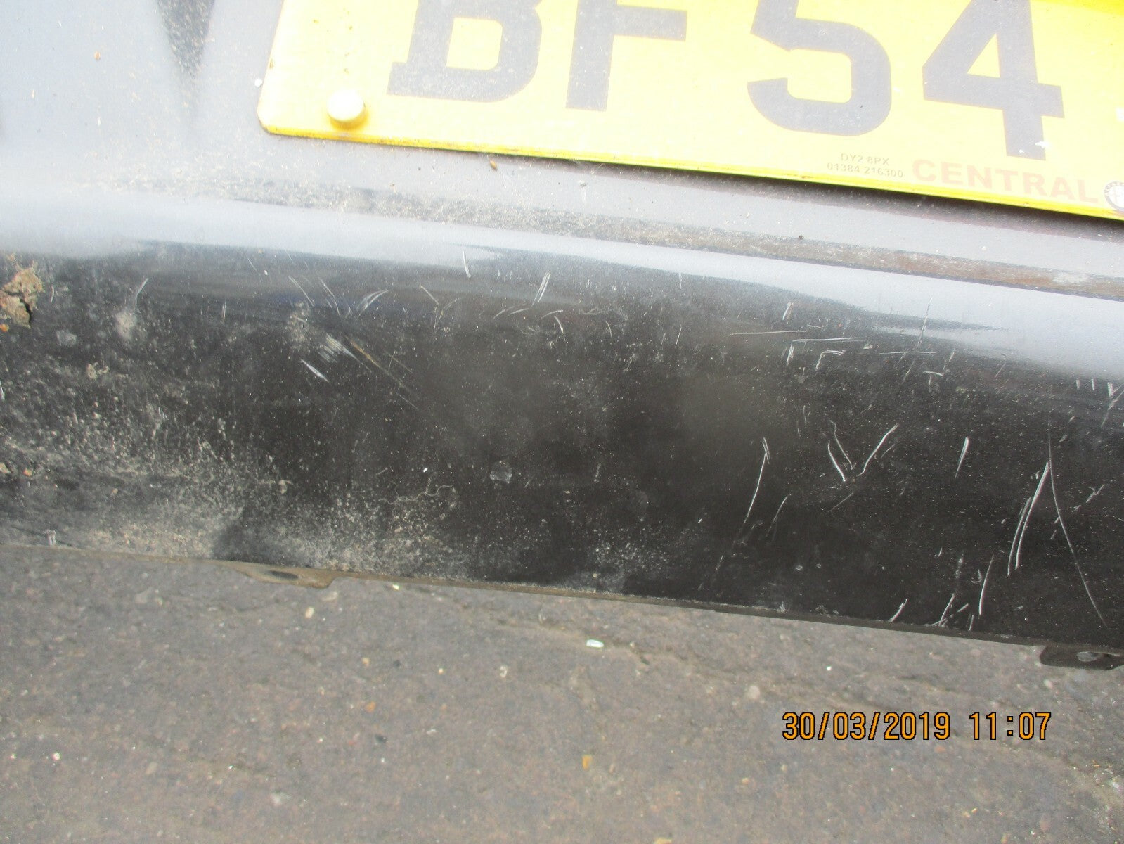 2004 ALFA ROMEO 156 JTD VELOCE 20V REAR BUMPER COMPLETE GREY