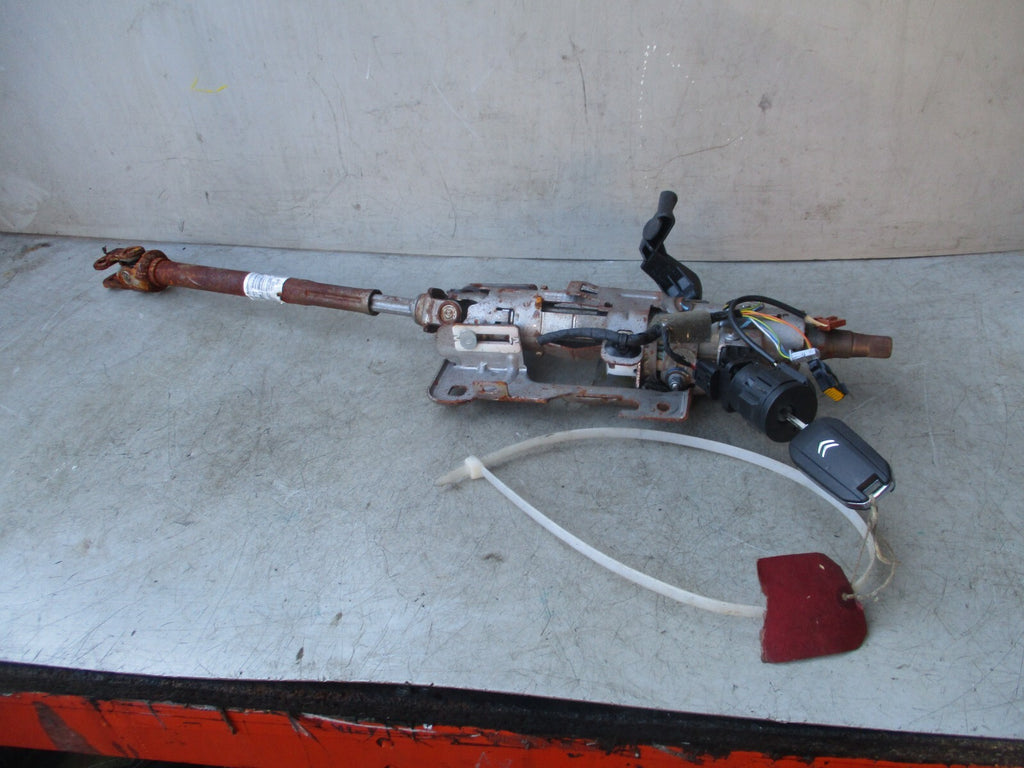 2018 CITROEN C4 CACTUS 1.5 DIESEL STEERING COLUMN WITH IGNITION BARREL KEY