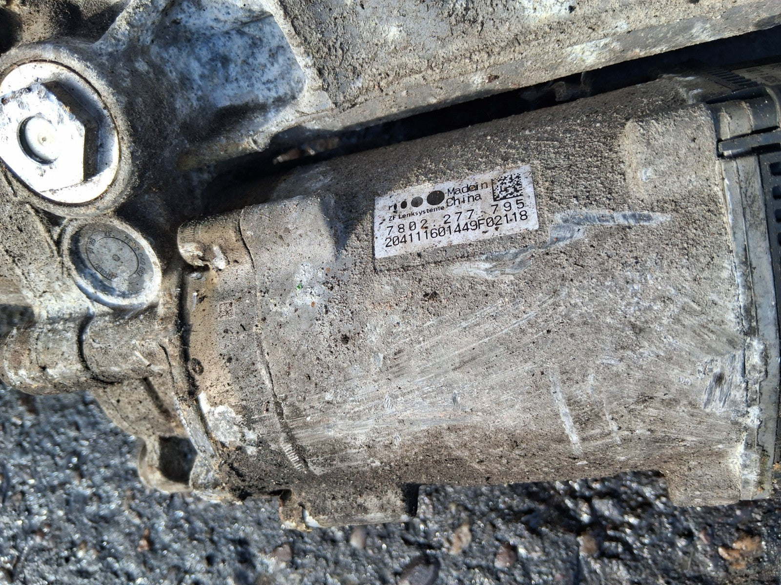 2015 BMW 1 SERIES F20 POWER STEERING RACK 7802277795