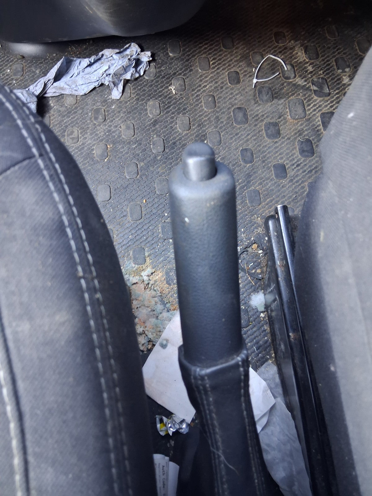2017 VAUXHALL VIVARO MK2 MANUAL HANDBRAKE PARKING BRAKE LEVER MECHANISM