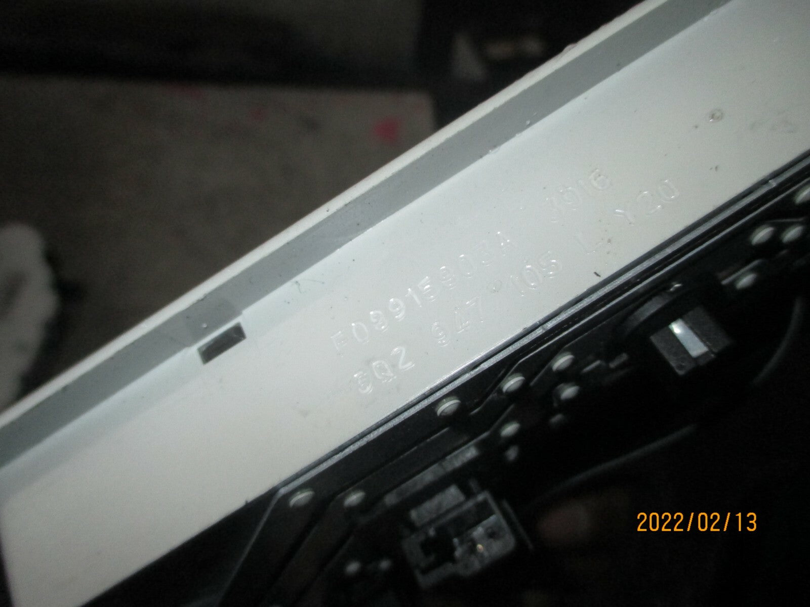 VW VOLKSWAGEN POLO 2017 FRONT INTERIOR ROOF LIGHT