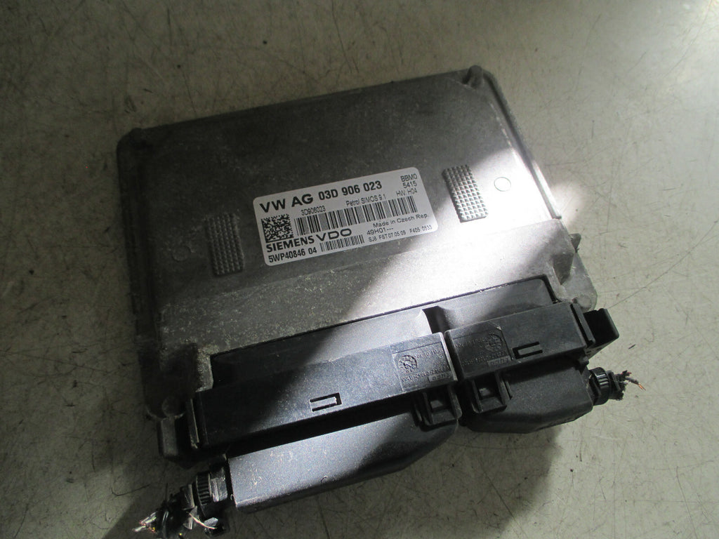 VW VOLKSWAGEN POLO 9N3 2009 ECU ENGINE CONTROL MODULE UNIT 03D906023