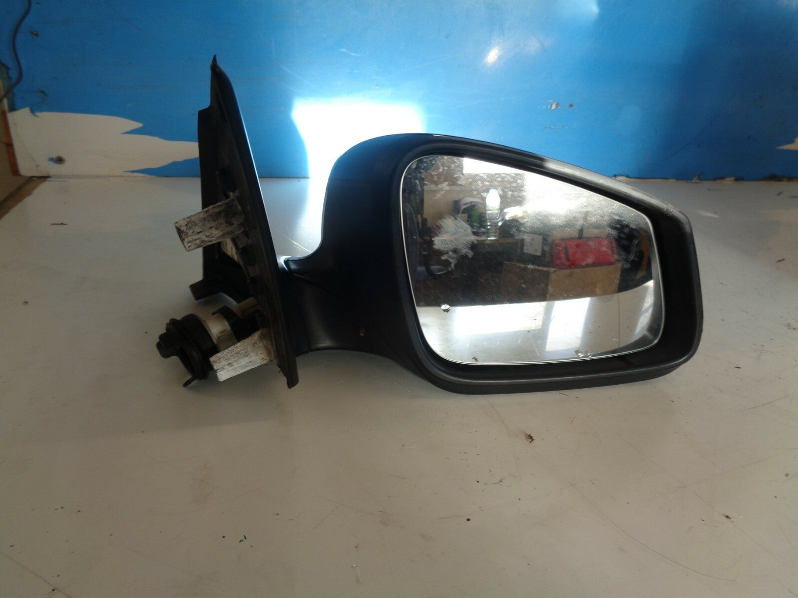 BMW 5 SERIE 2012 F10 F11 OS DRIVER SIDE ELECTRIC WING MIRROR BLACK F01531249931P