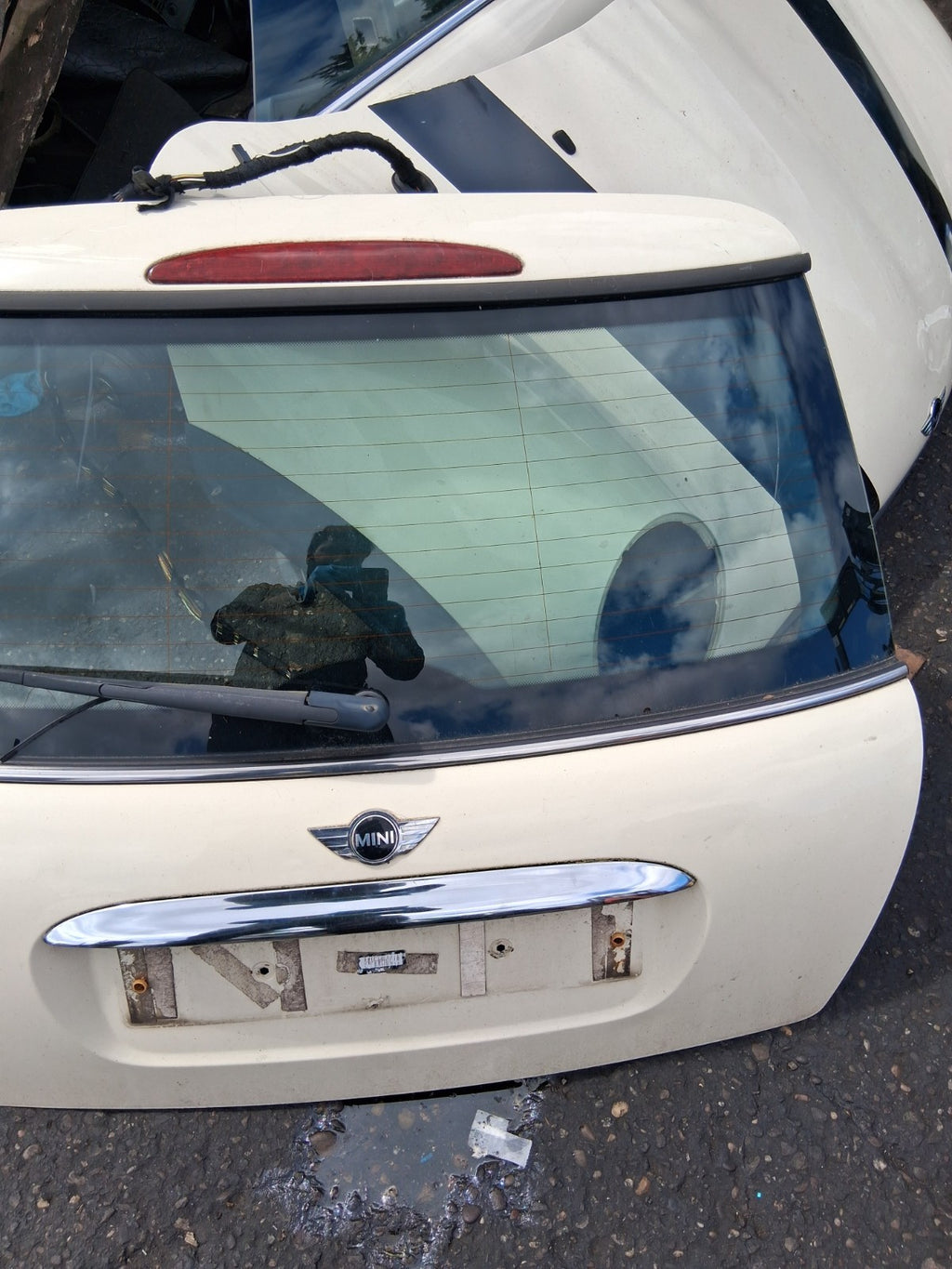 2003 BMW MINI COOPER R50 REAR COMPLETE TAILGATE BOOTLID