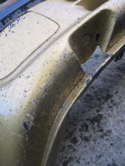 2002 CITROEN SAXO COMPLETE FRONT BUMPER GOLD