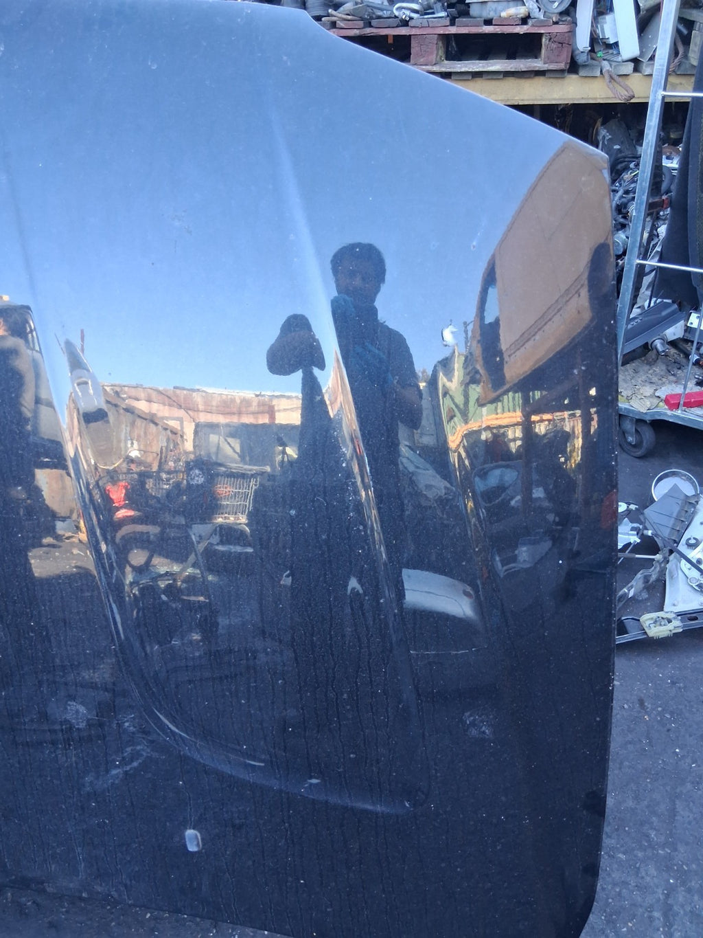 2004 BMW X3 E83 FRONT BONNET HOOD PANEL BLACK