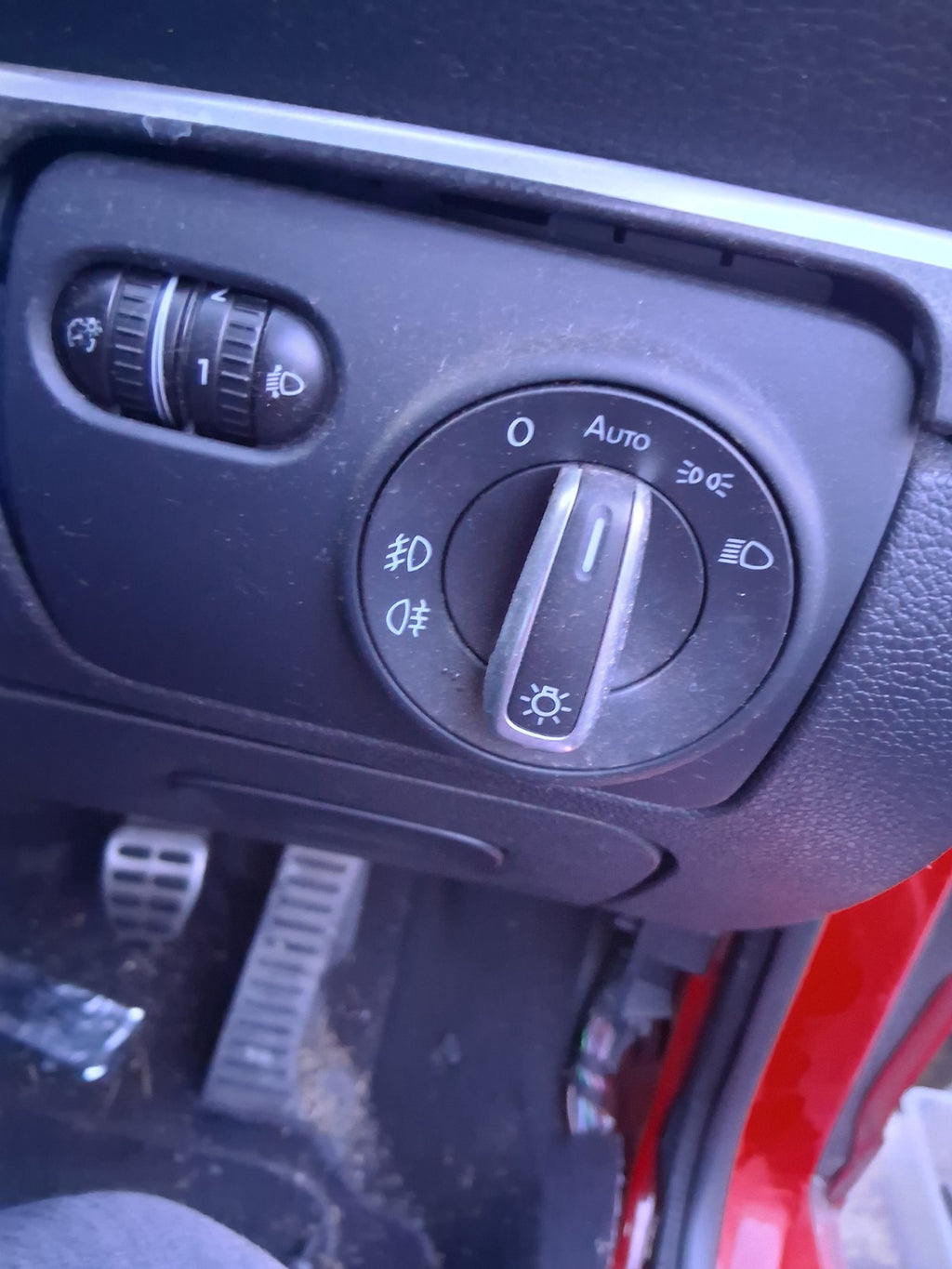 2014 VW VOLKSWAGEN SCIROCCO MK3 HEADLIGHT CONTROL ADJUSTER SWITCH