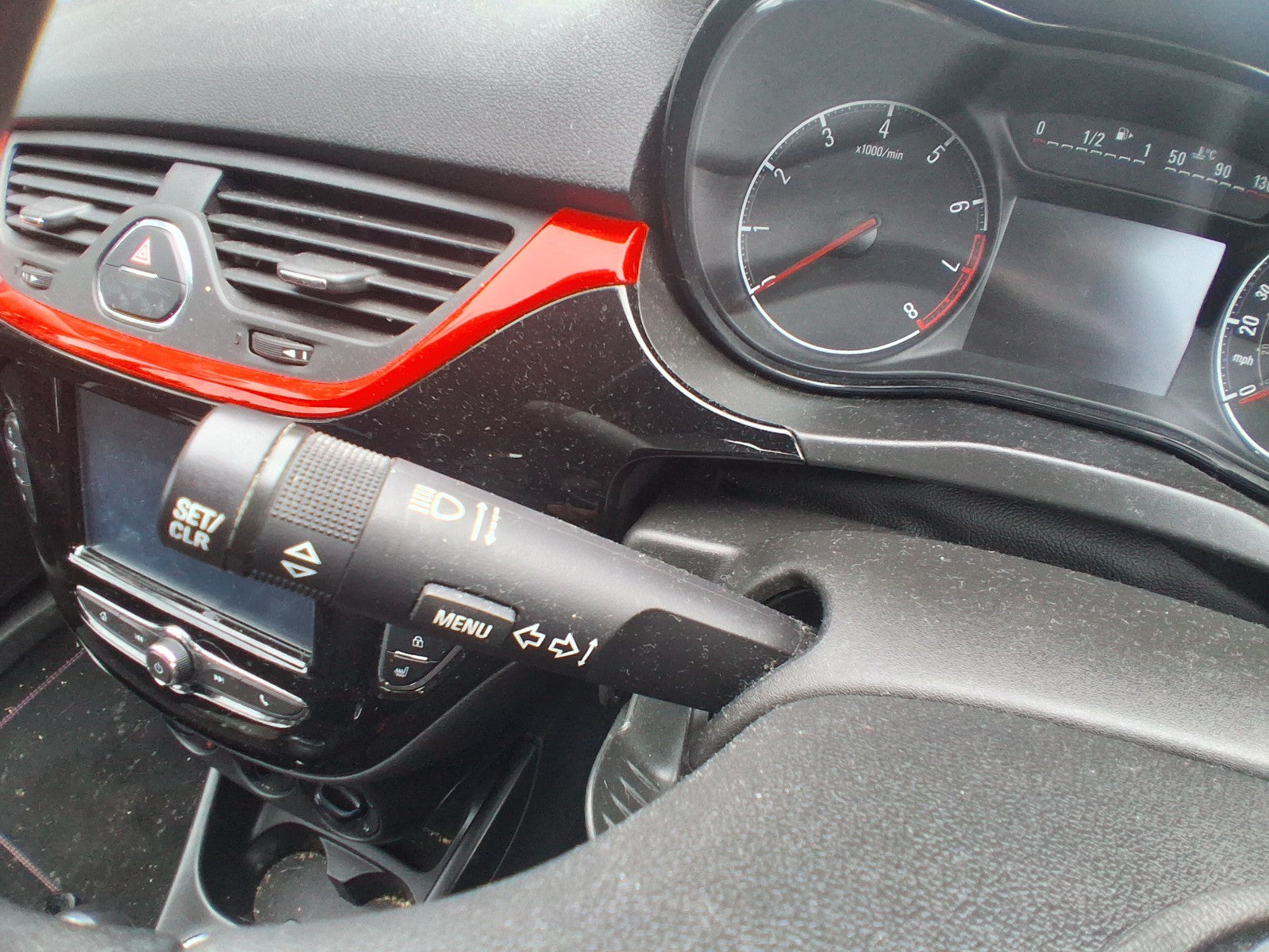 2019 VAUXHALL CORSA E WIPER INDICATOR STALK SWITCH SQUIB