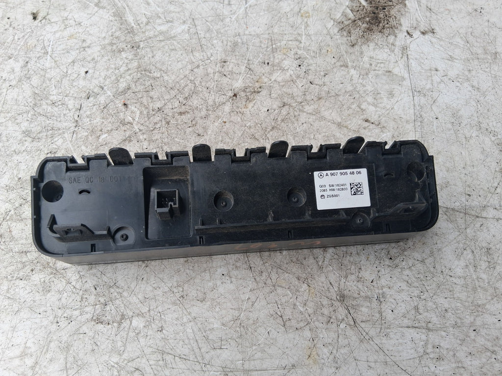 2020 MERCEDES BENZ SPRINTER W907 AC HEATER CLIMATE CONTROL SWITCH A9079054806