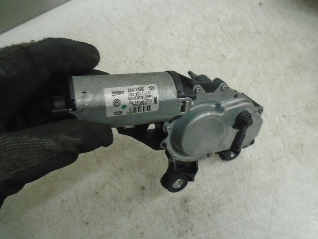 VW VOLKSWAGEN SHARAN 2006 REAR WINDSCREEM WIPER MOTOR MECH 7M3955711C