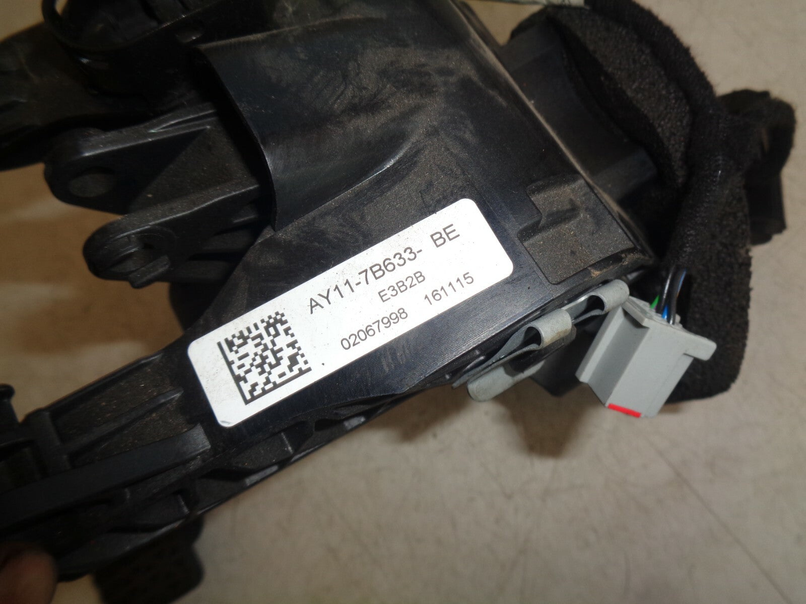 FORD FIESTA MK7 2017 1.2 PETROL CLUTH PEDAL MASTER CYLINDER AY117B633BE