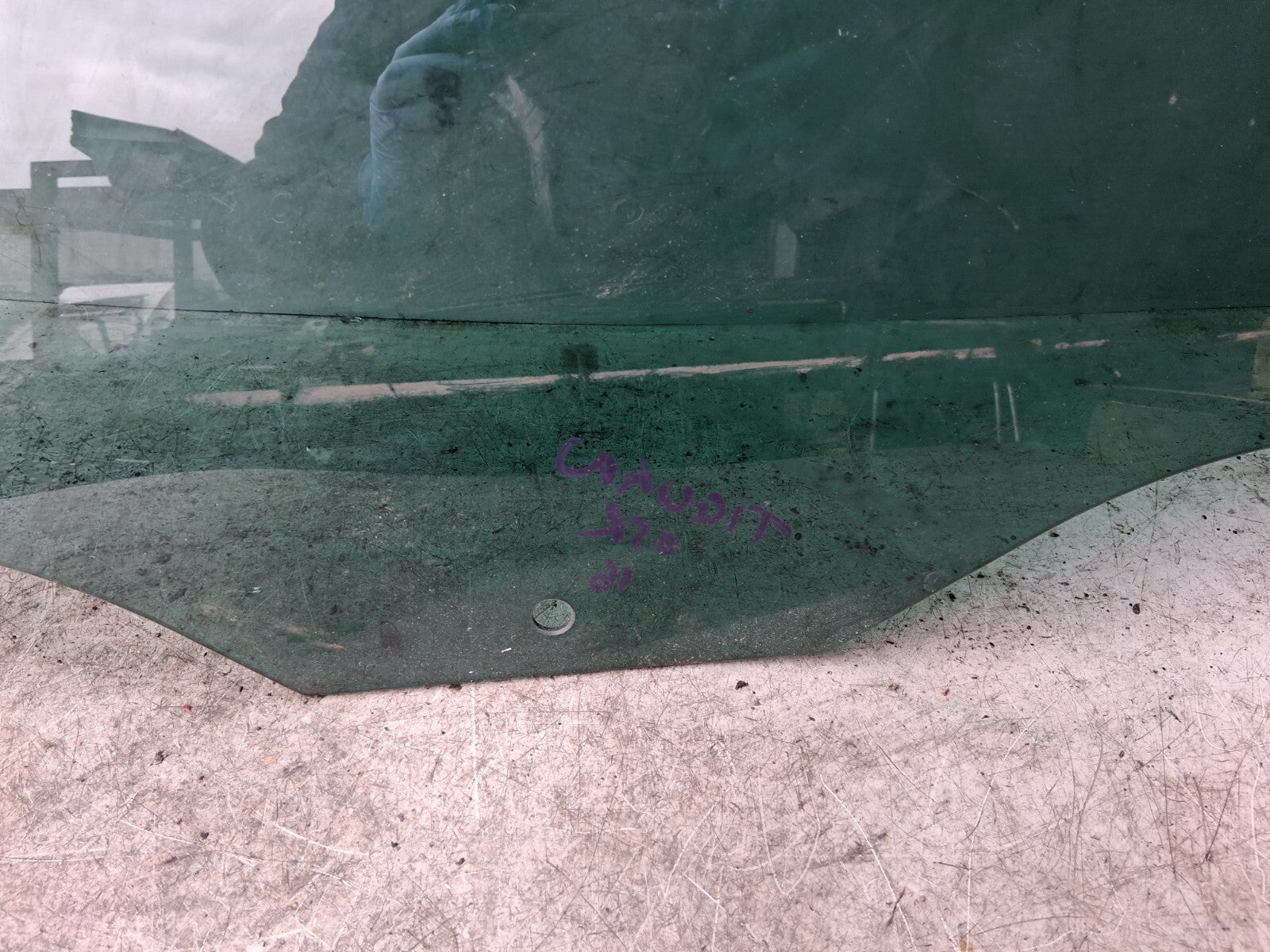 2016 VOLKSWAGEN TIGUAN OSR DRIVER SIDE BACK WINDOW GLASS RIGHT SIDE 43R008600