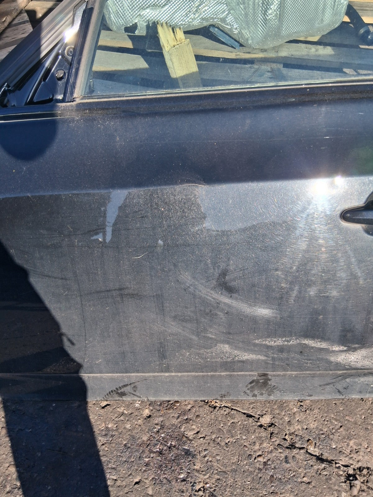 2004 BMW X3 E83 NSR PASSENGER SIDE FRONT LEFT COMPLETE DOOR BLACK