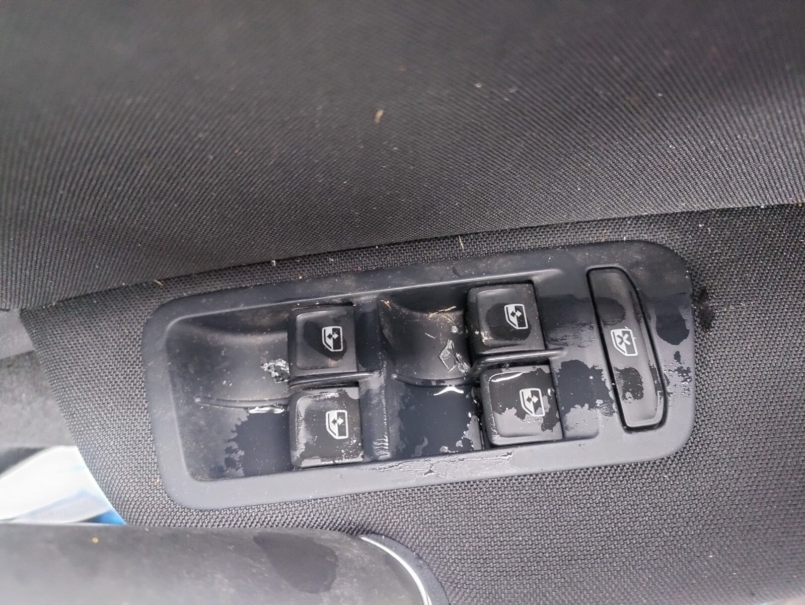 2017 VW VOLKSWAGEN GOLF MK7 OSF DRIVER SIDE FRONT WINDOW CONTROL SWITCH