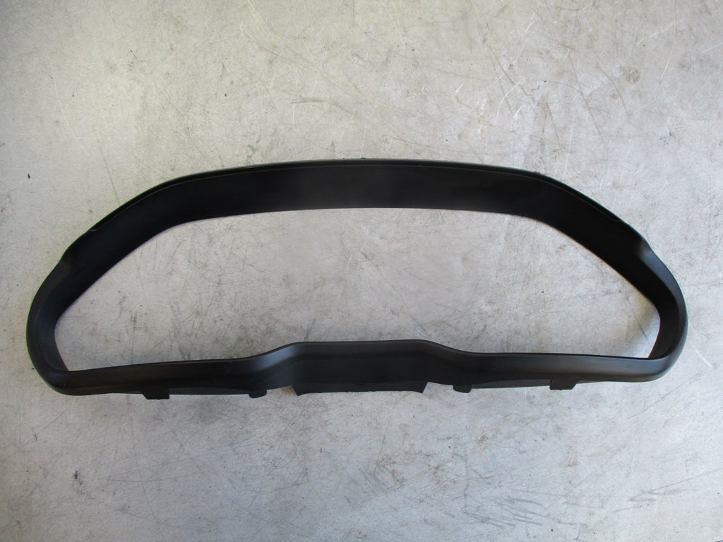 PEUGEOT 208 2016 PLASTIC DASH TRIM COVER SURROUND SPEEDO CLOCKS BLACK 9673859177