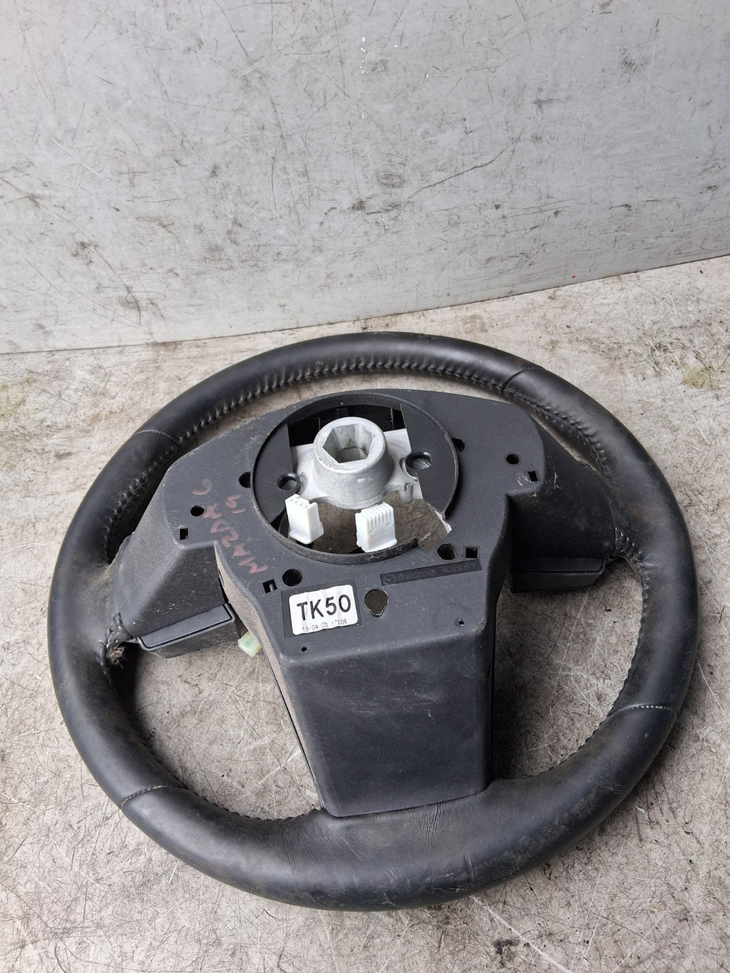 2019 MAZDA 6 MULTIFUNCTION LEATHER STEERING WHEEL CONTROLS