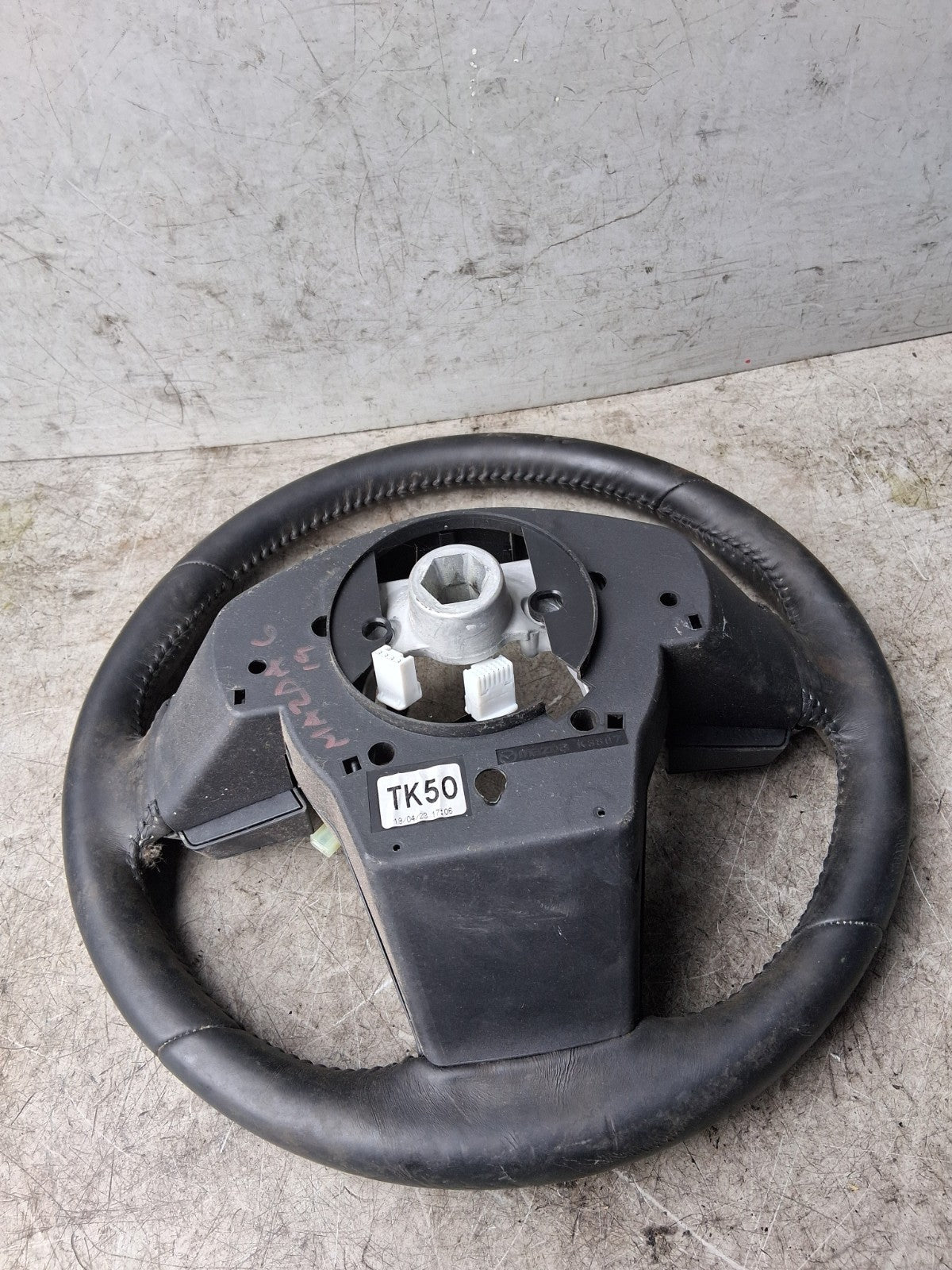 2019 MAZDA 6 MULTIFUNCTION LEATHER STEERING WHEEL CONTROLS