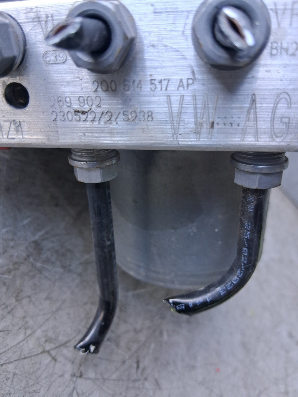 VW VOLKSWAGEN T CROSS 2023 ABS PUMP CONTROL MODULE UNIT 2Q0614517