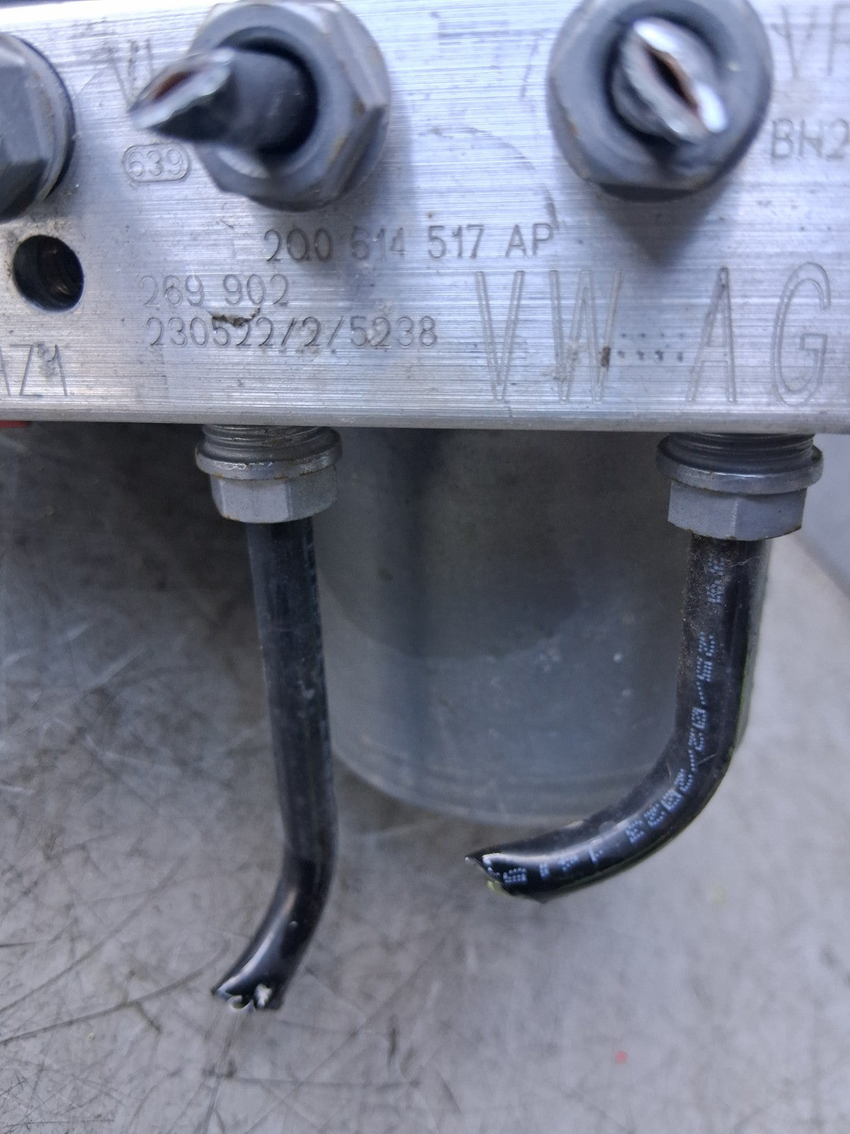VW VOLKSWAGEN T CROSS 2023 ABS PUMP CONTROL MODULE UNIT 2Q0614517