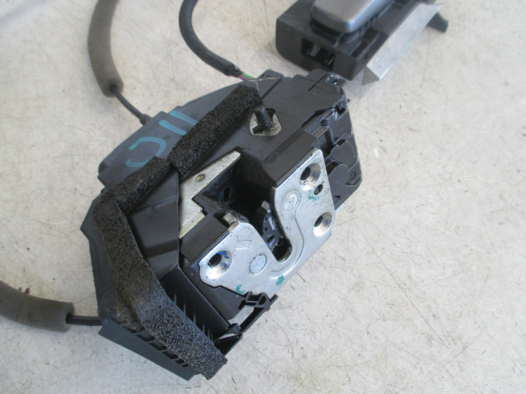 NISSAN QASHQAI J11 2017 NSR PASSENGER SIDE REAR EXTERIOR DOOR LOCK HANDLE UNIT
