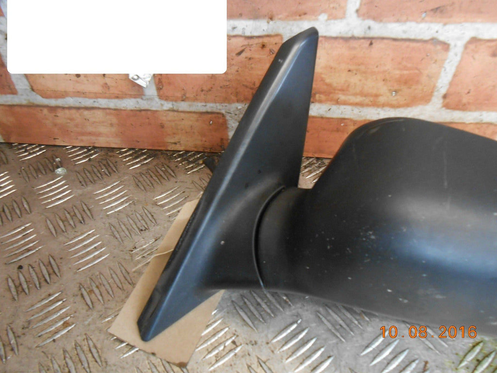 HYUNDAI COUPE 2000 RD2 NS PASSENGER SIDE MANUAL DOOR WING MIRROR BLACK